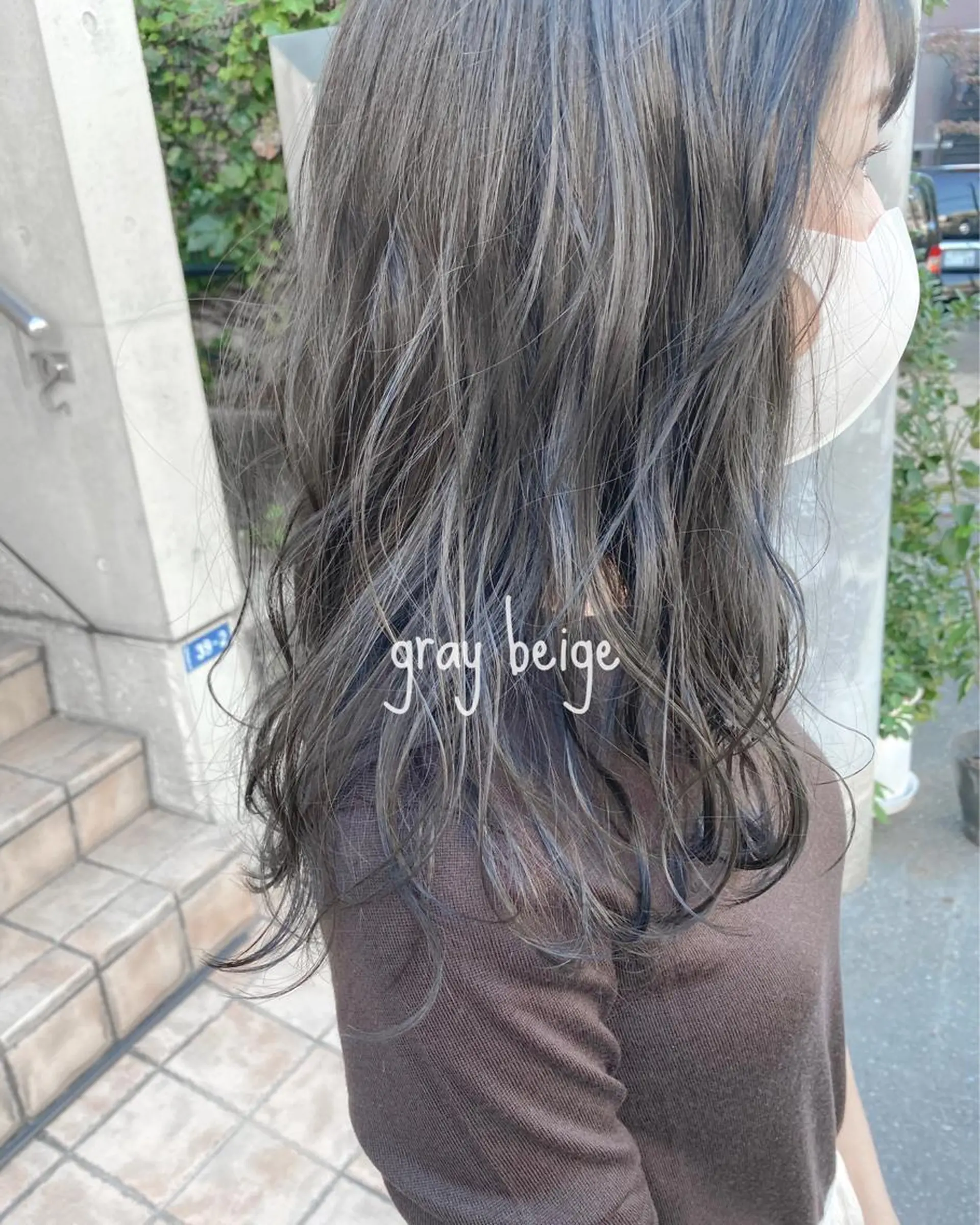 ミディアム カラー ヘアアレンジ ヘアカラー トリートメント ヘアセット ブリーチなしで透明感 艶カラー【Ryo】のヘアスタイル