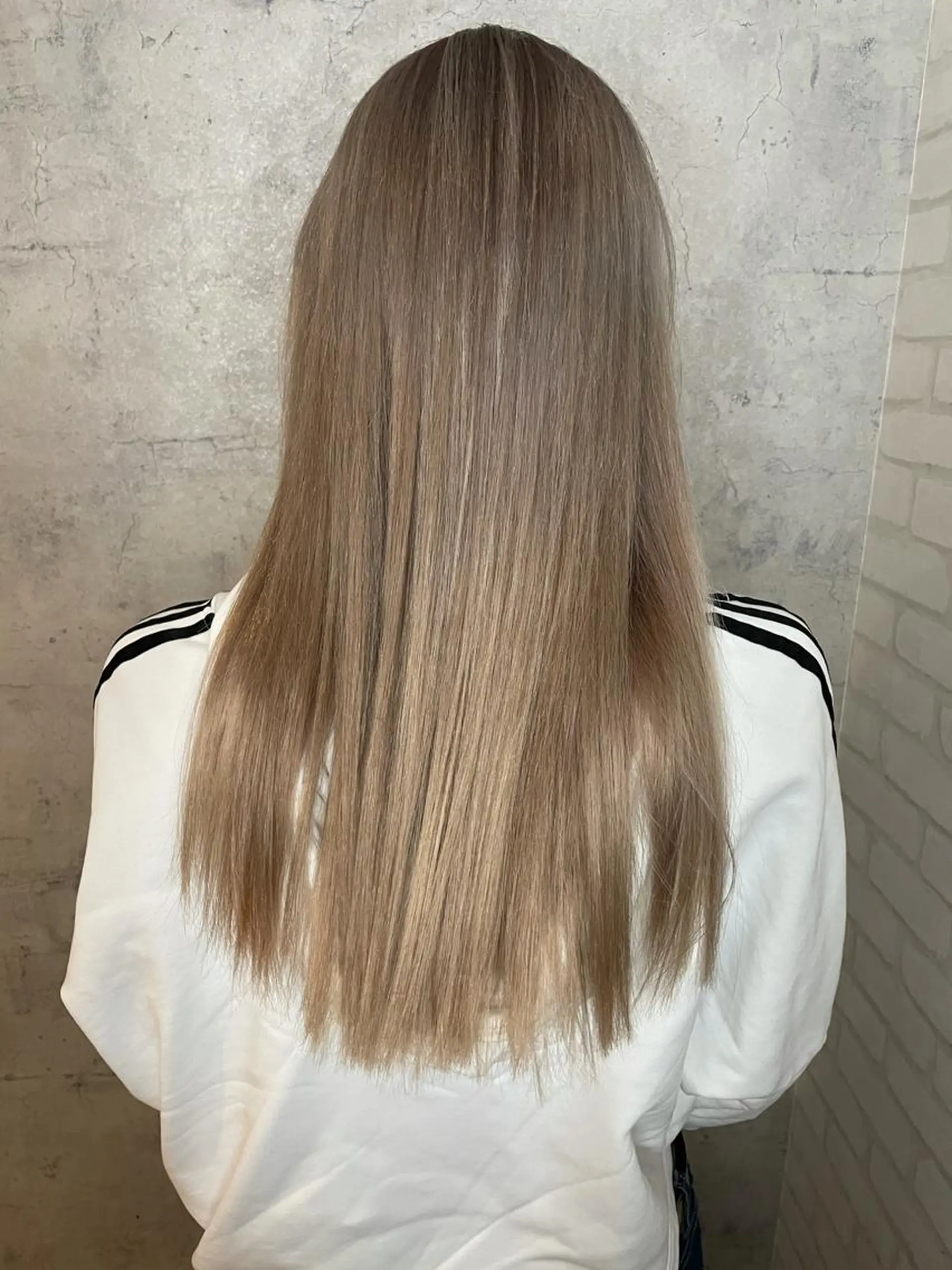 ロング カラー ブリーチ ヘアカラー トリートメント レイヤー/ウルフ ハイトーンhiroのヘアスタイル