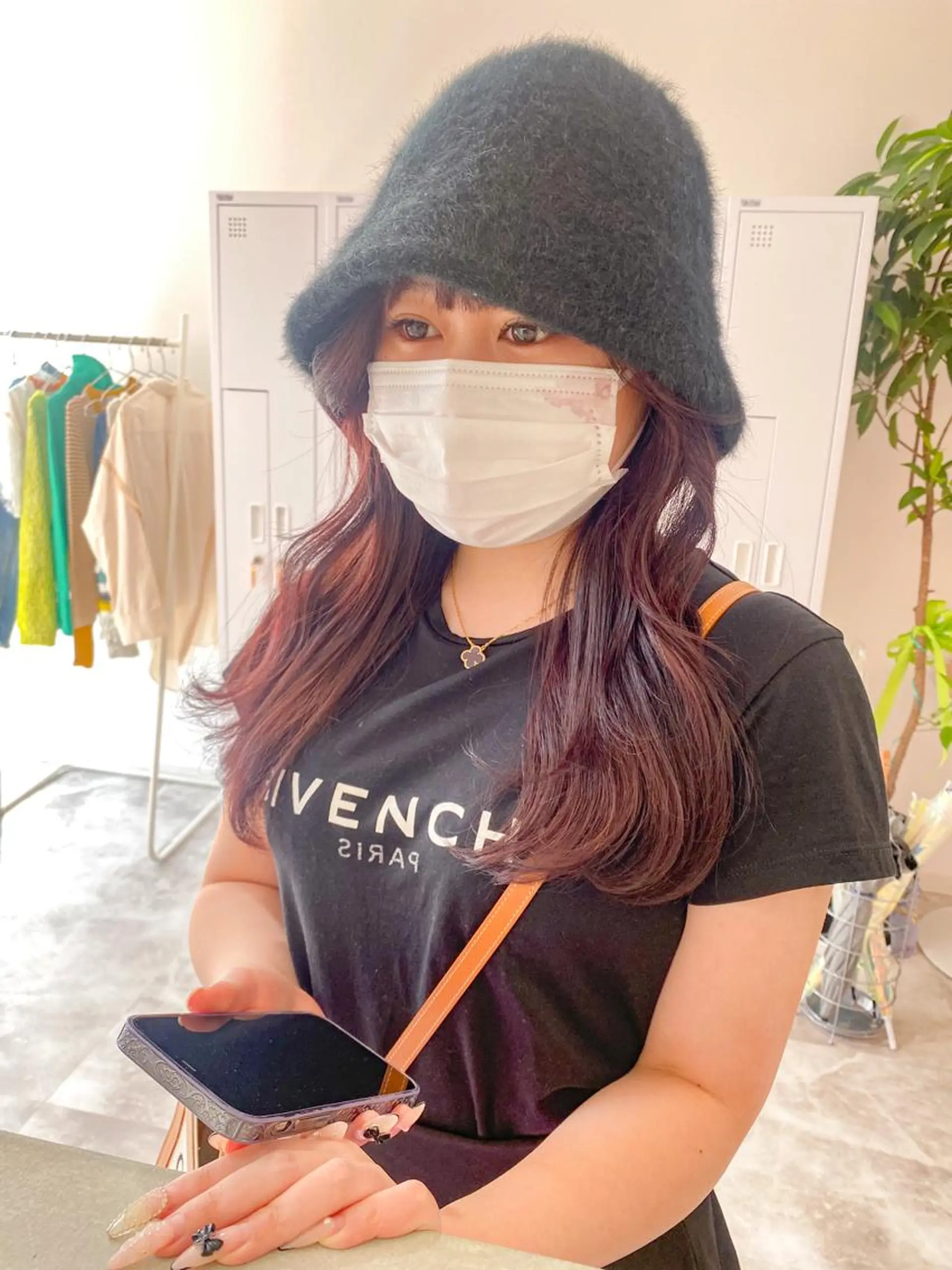 カラー 髪質改善韓国レイヤー SHIORI🦋のヘアスタイル