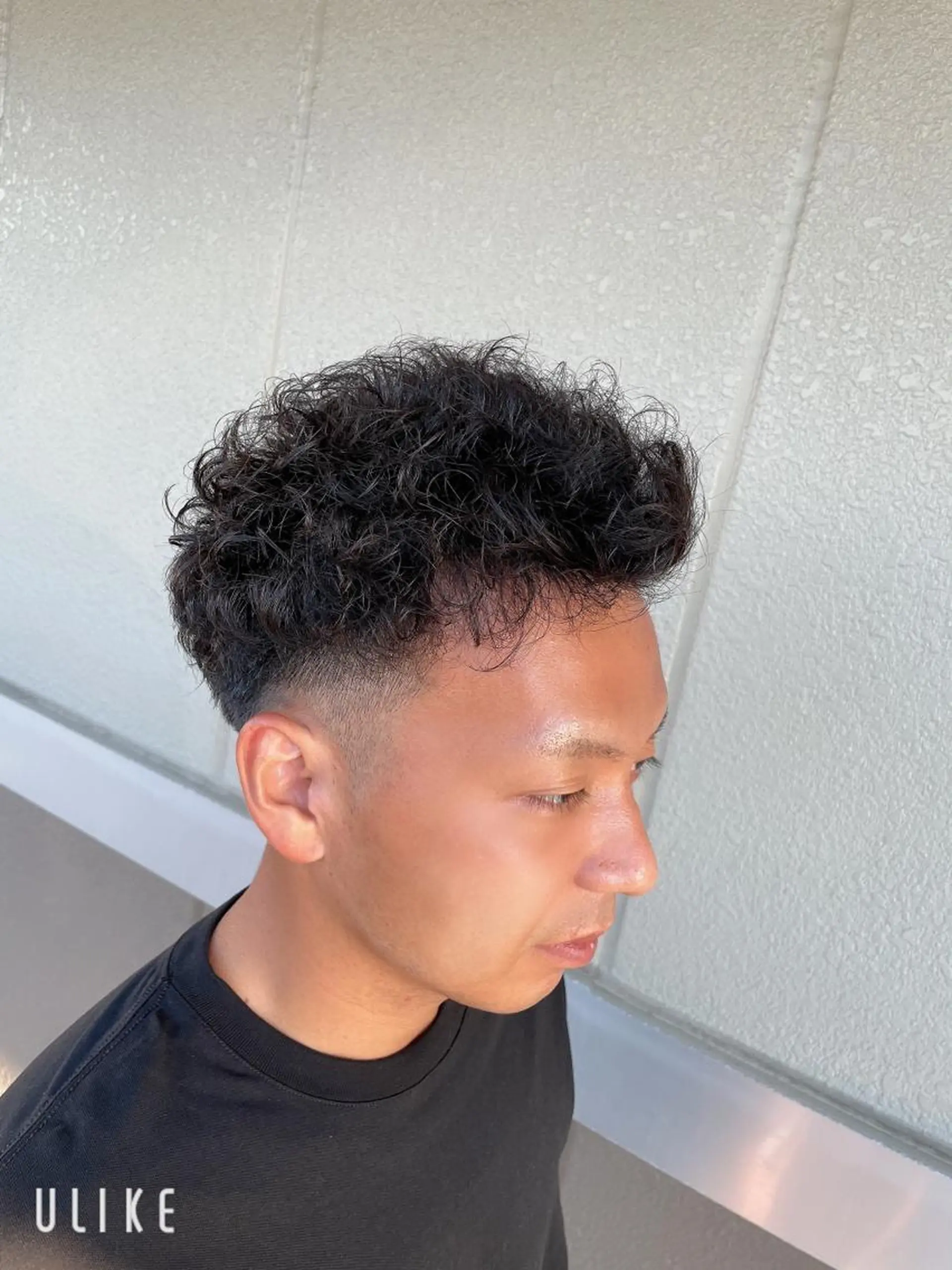 メンズ メンズパーマ カット パーマ トリートメント 長屋 裕也のヘアスタイル