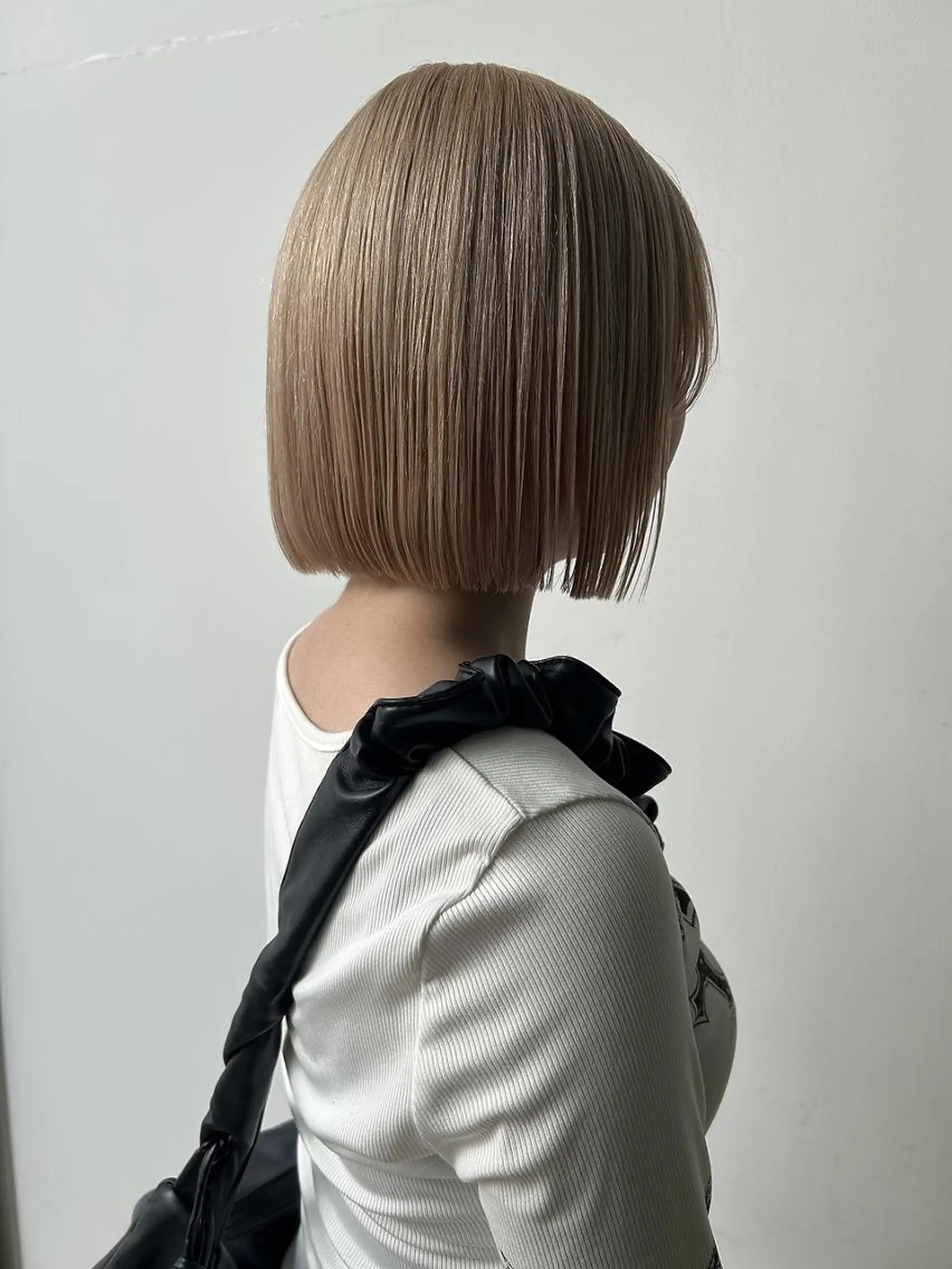 ショート カット ヘアカラー 勝野夏希/ハイトーン /ボブ/松本のヘアスタイル