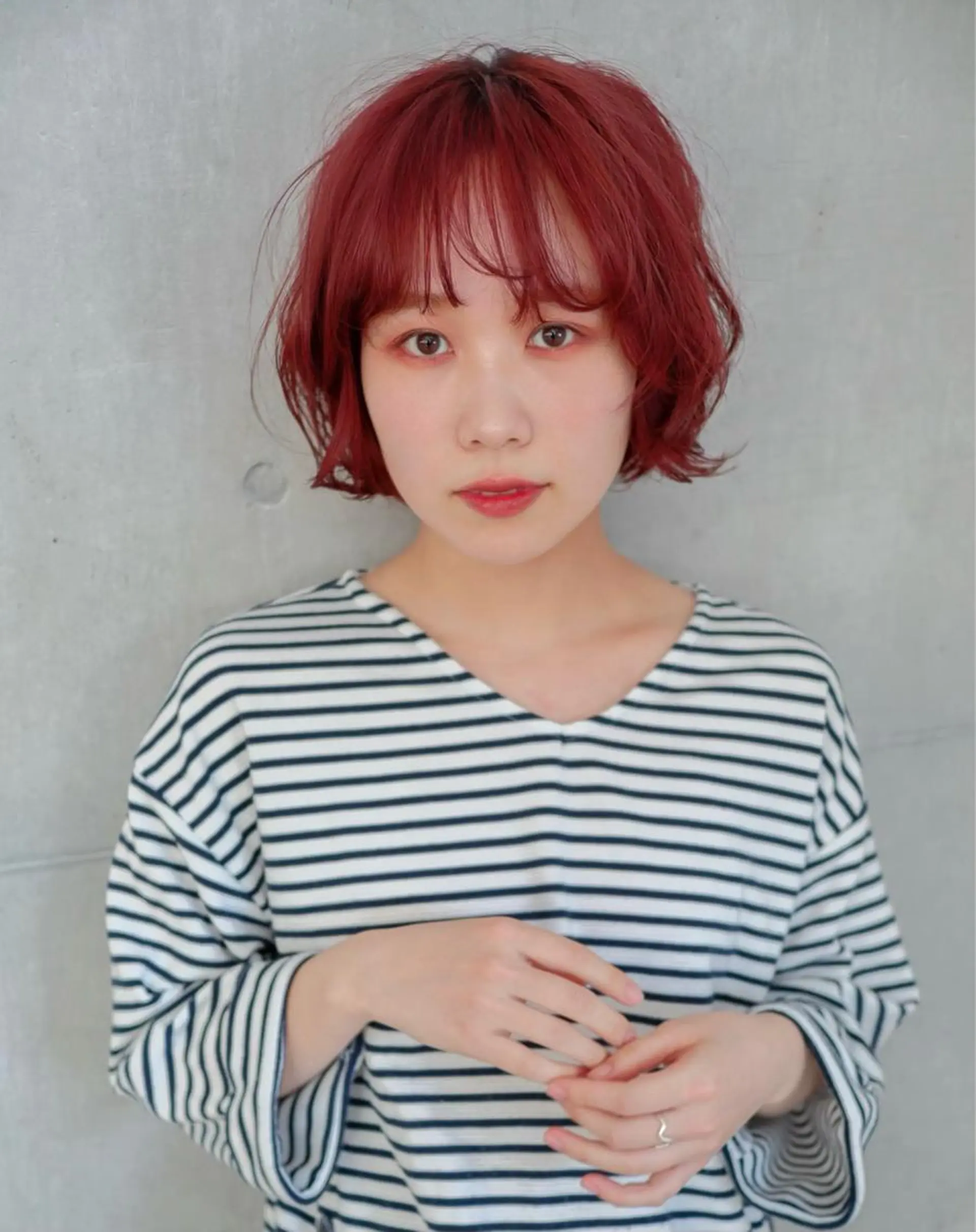 ショート UNIVERSE.所属・山内 悠のヘアスタイル