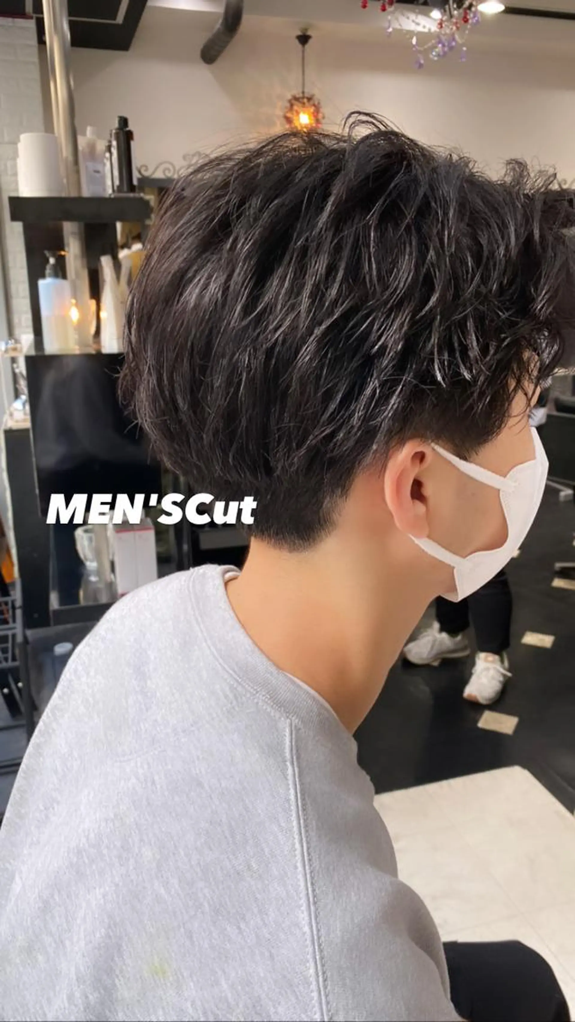 メンズ chinatsu 🧸𖤐⡱のヘアスタイル