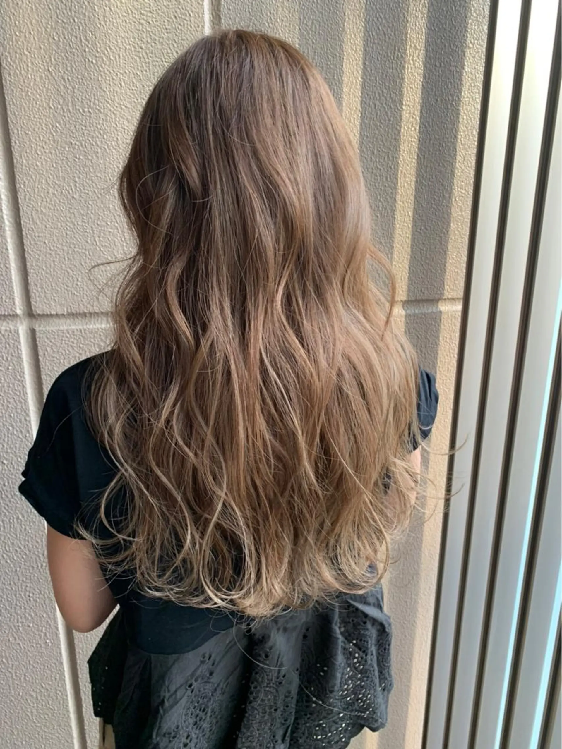 ロング カラー 銀座⚜️【脱白髪染め 美髪矯正】トグチのヘアスタイル