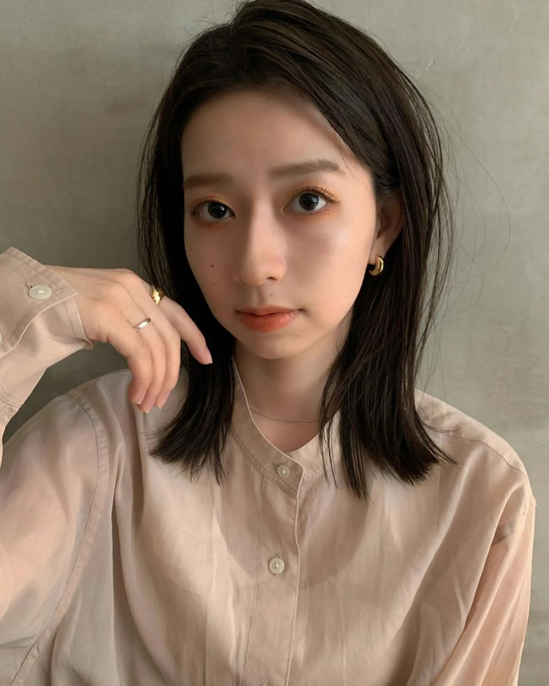 セミロング カラー カット ヘアカラー トリートメント アンニュイヘア🪽 ayumiのヘアスタイル