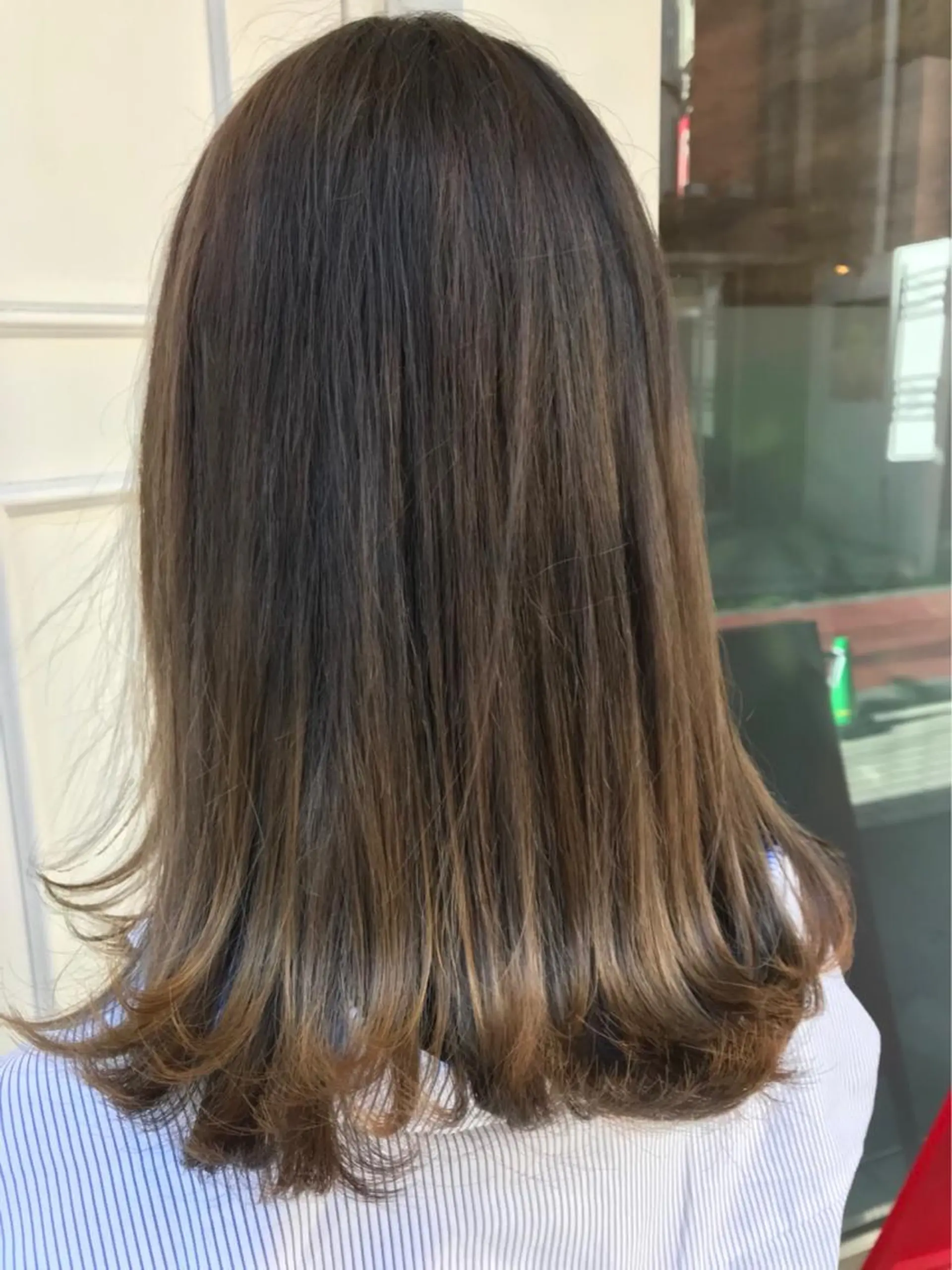 ミディアム カラー ベージュカラー グラデーションカラー 🫟Blanco🫟 Color&Careのヘアスタイル