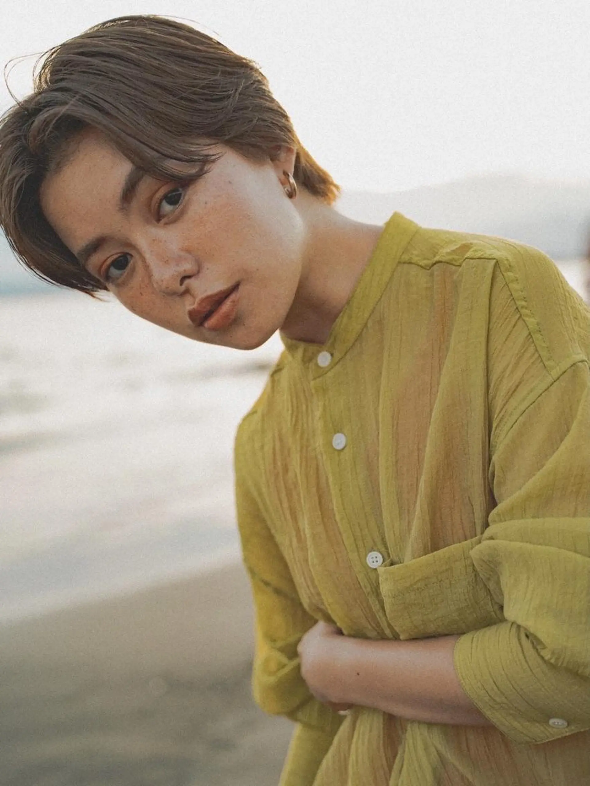 ショート 柳下 涼のヘアスタイル