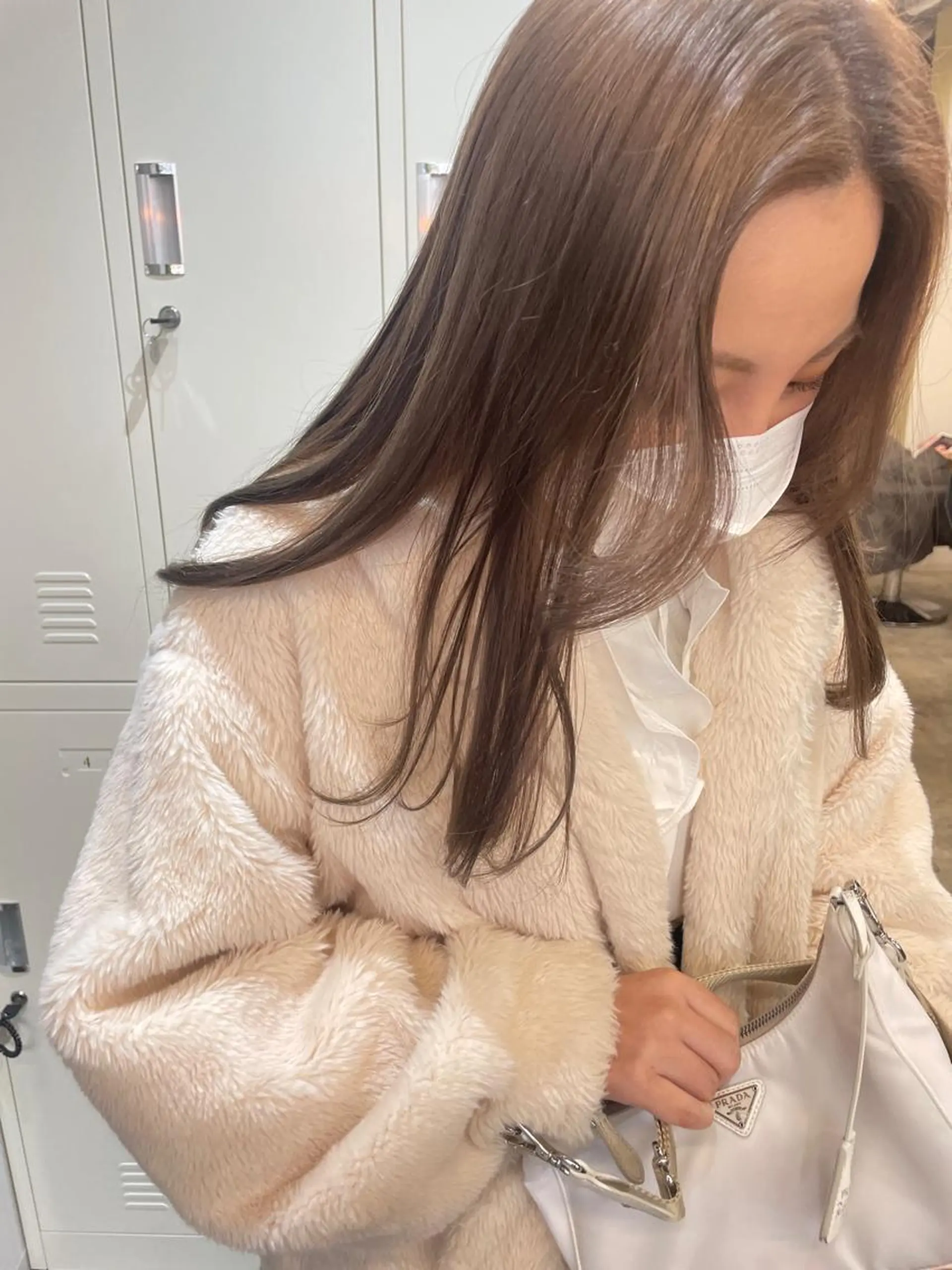 ロング トリートメント まいか🤎髪質改善 ミルクティーボブ🎀のヘアスタイル