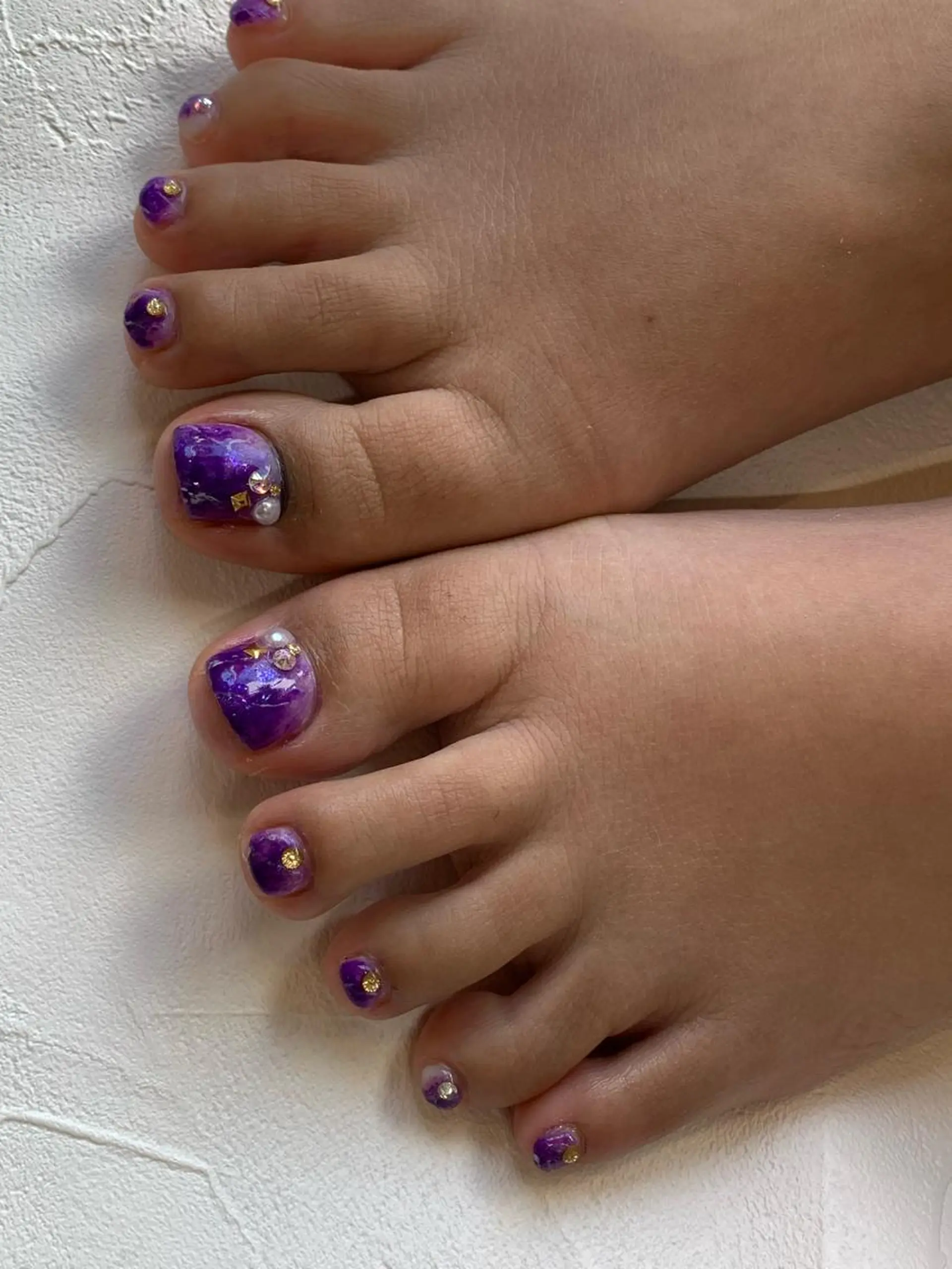 ネイル フットネイル ジェルネイル フットネイル Amelia さくらいのネイルデザイン