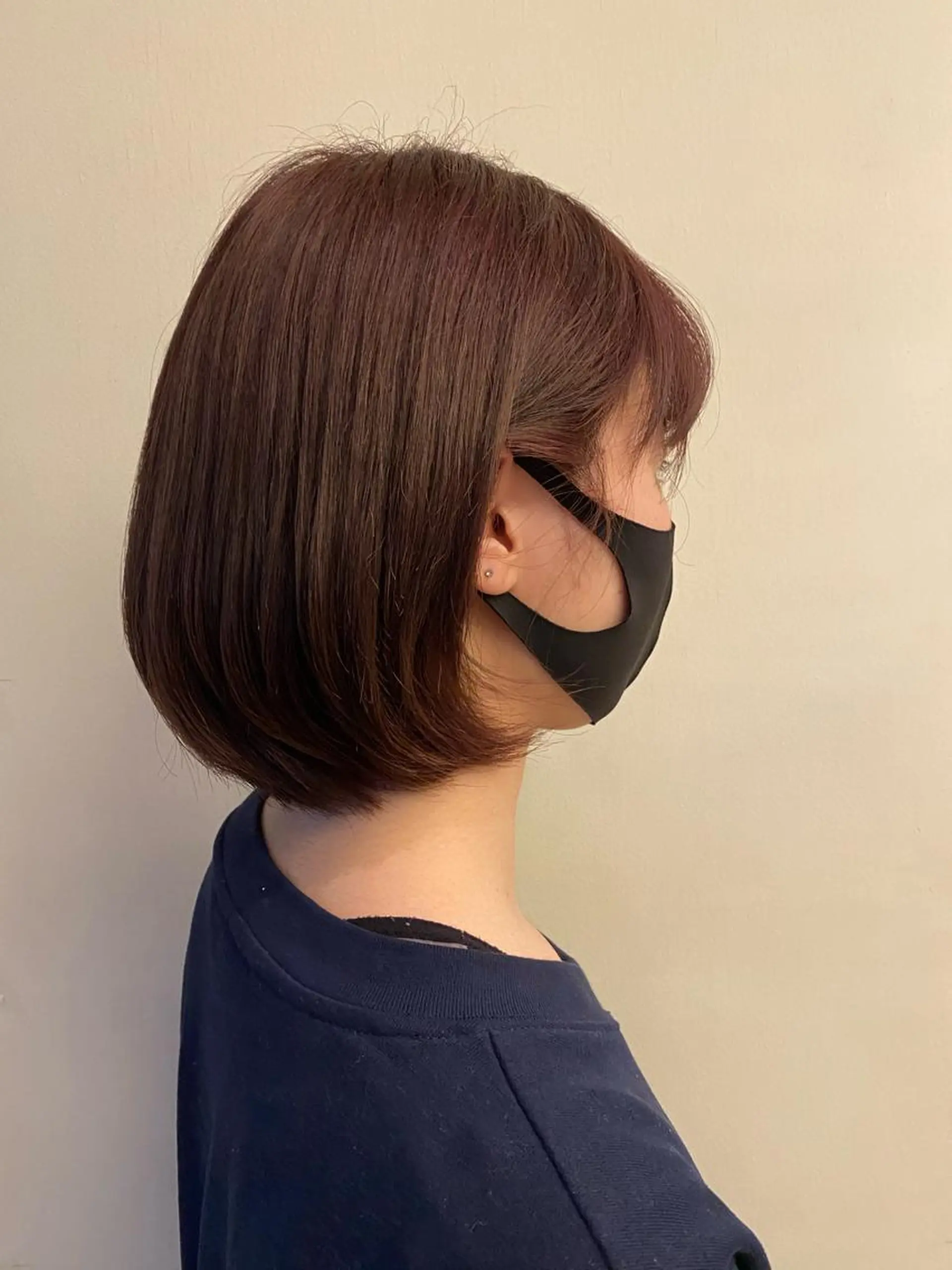 ショート カラー カット ヘアカラー トリートメント 長谷川 華奈子のヘアスタイル