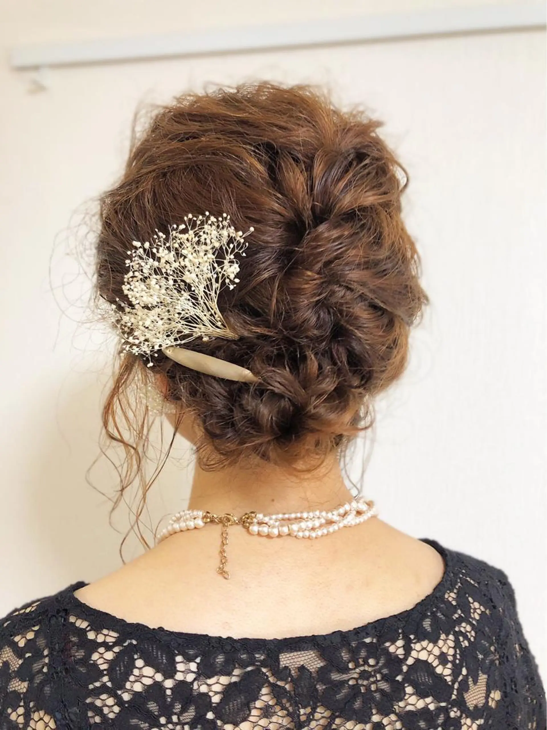 ミディアム ヘアアレンジ 工藤 沙羅のヘアスタイル