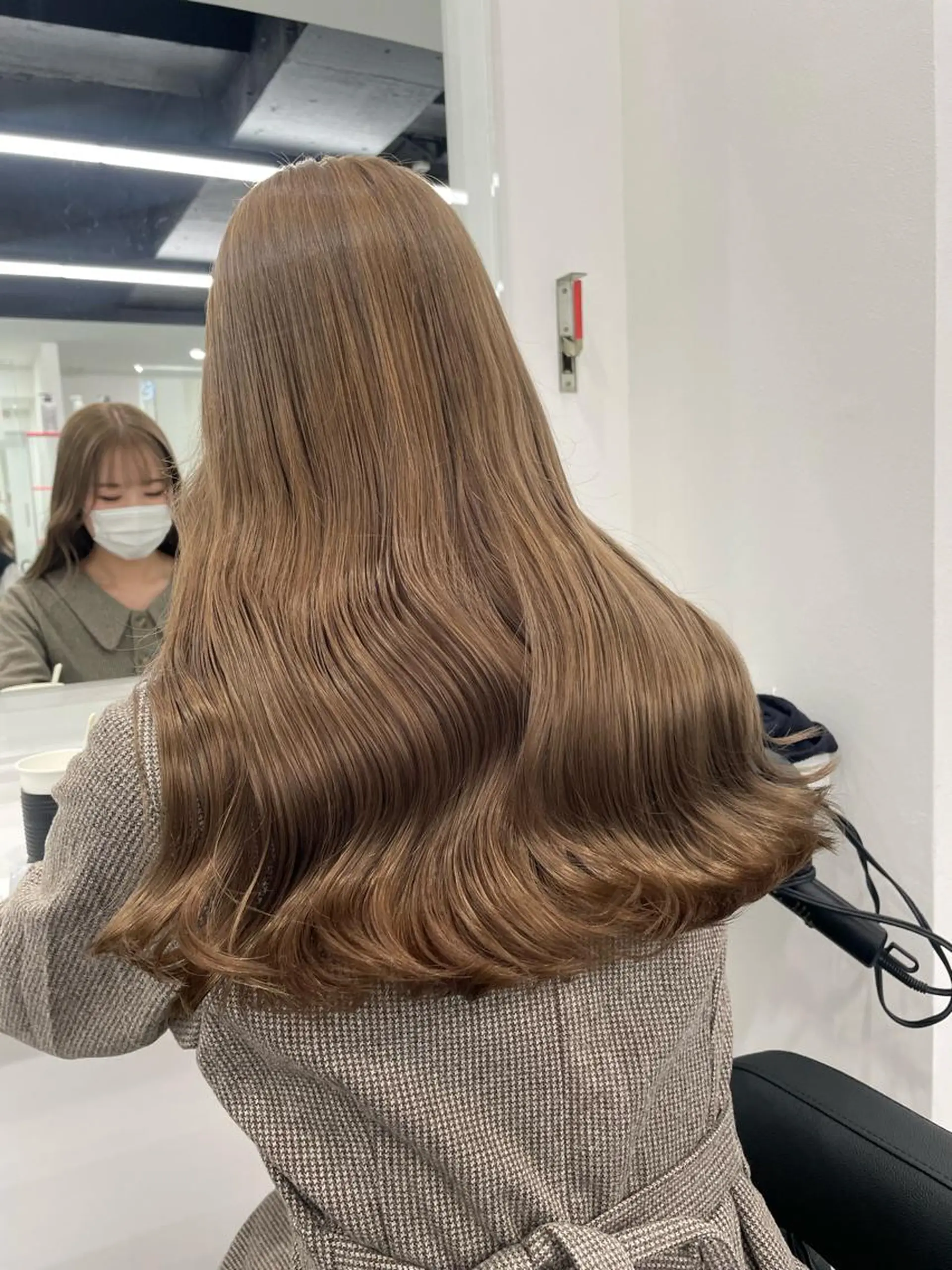 ミディアム カラー ヘアカラー トリートメント ヘアセット 渋谷指名1位💖 カラーの達人❣️のヘアスタイル