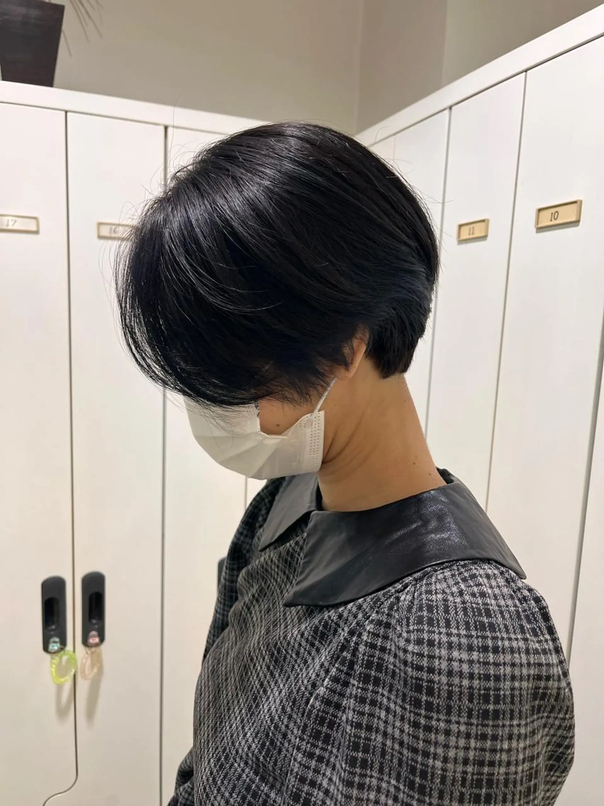 ショート ハンサムショート ショートヘア ぷつっとボブ/ちゅる ピンク/mika☆のヘアスタイル