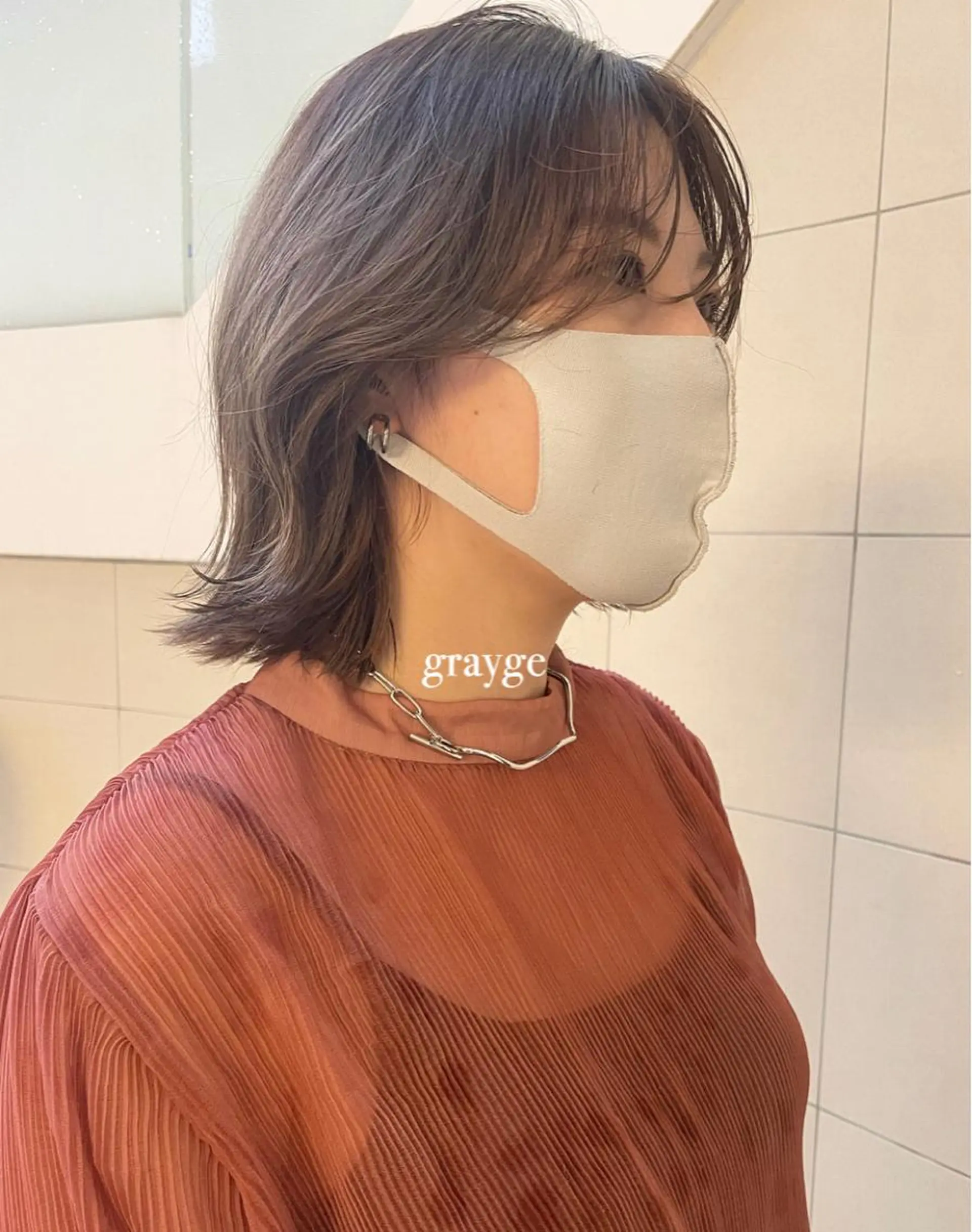 ショート レイヤーカット ケアブリーチ/ エクステ/レイヤーのヘアスタイル