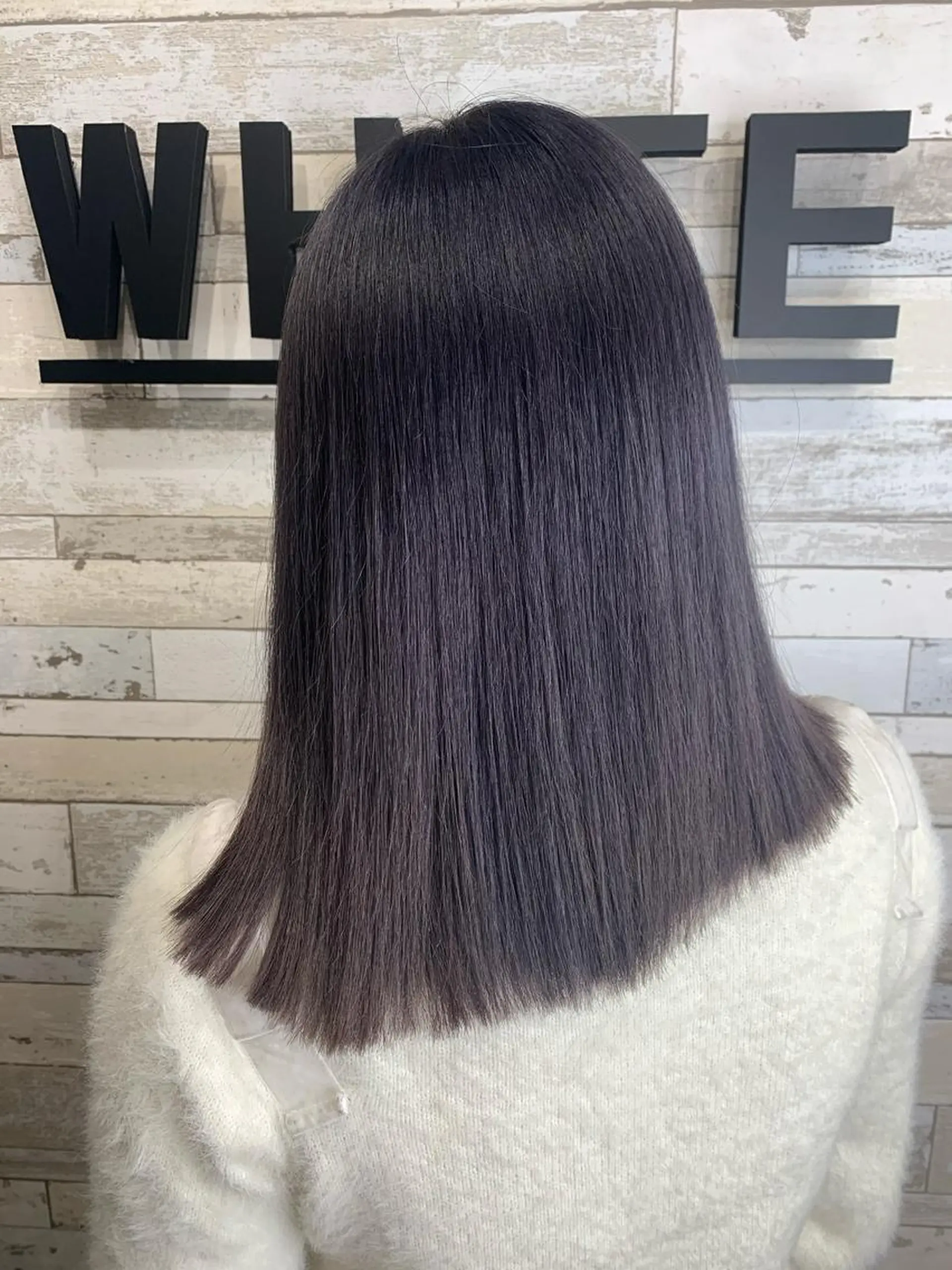 セミロング カラー トリートメント ハイトーン✨艶髪💘 💘 AYANO💘のヘアスタイル