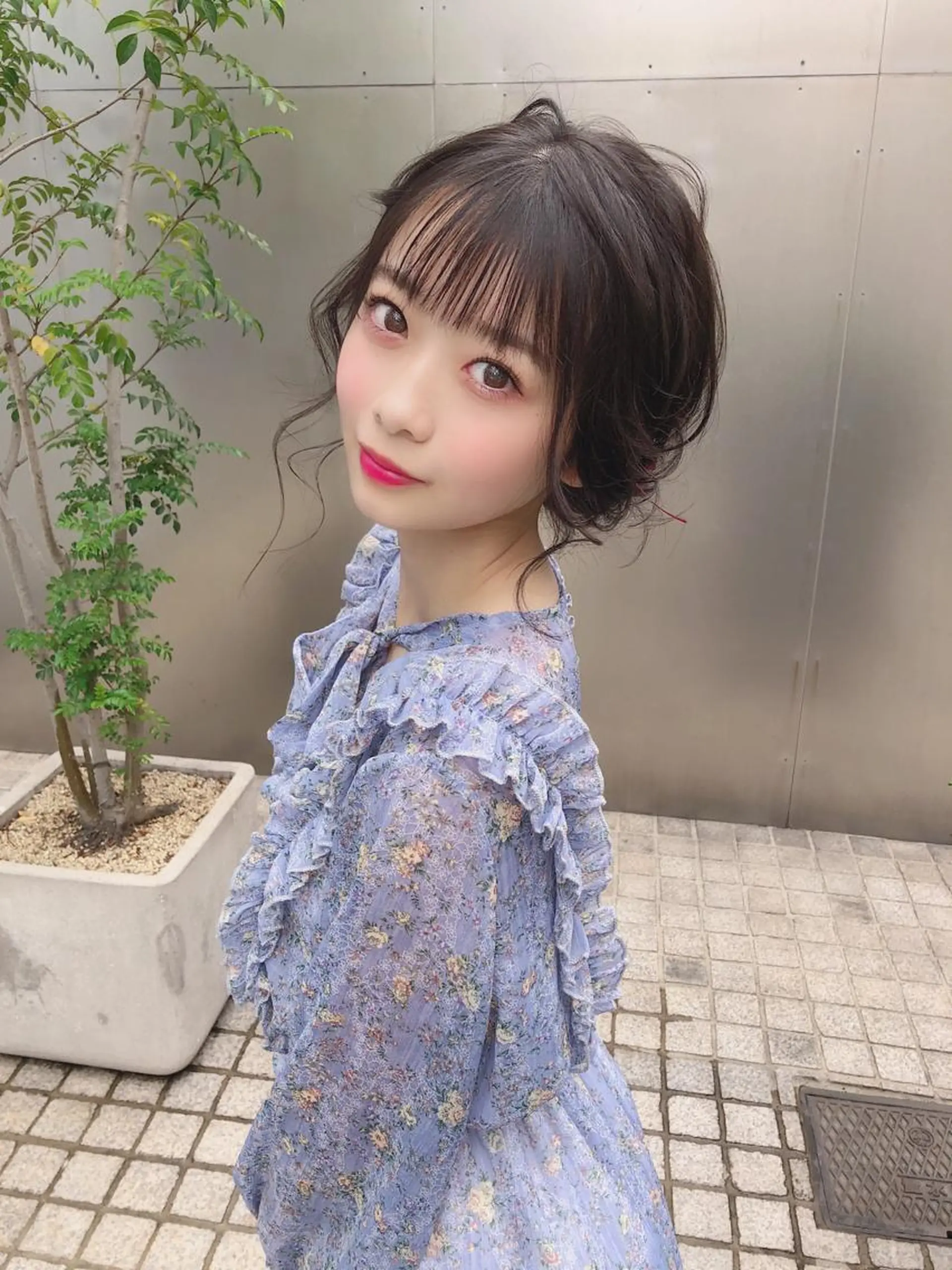 ミディアム ヘアアレンジ autre所属・大久保 ひでなりのヘアスタイル