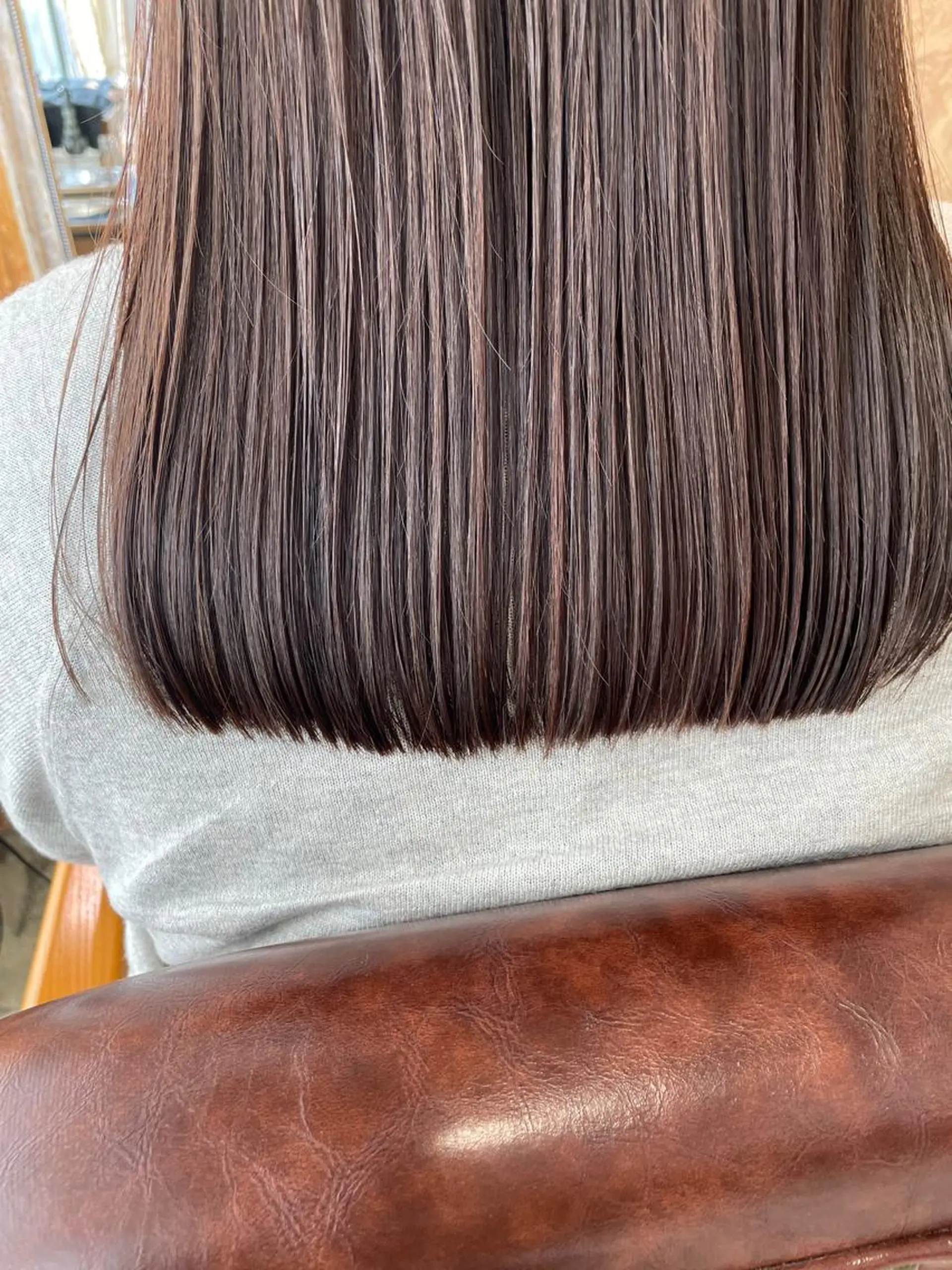 ロング カット ヘアカラー トリートメント さの あやねのヘアスタイル