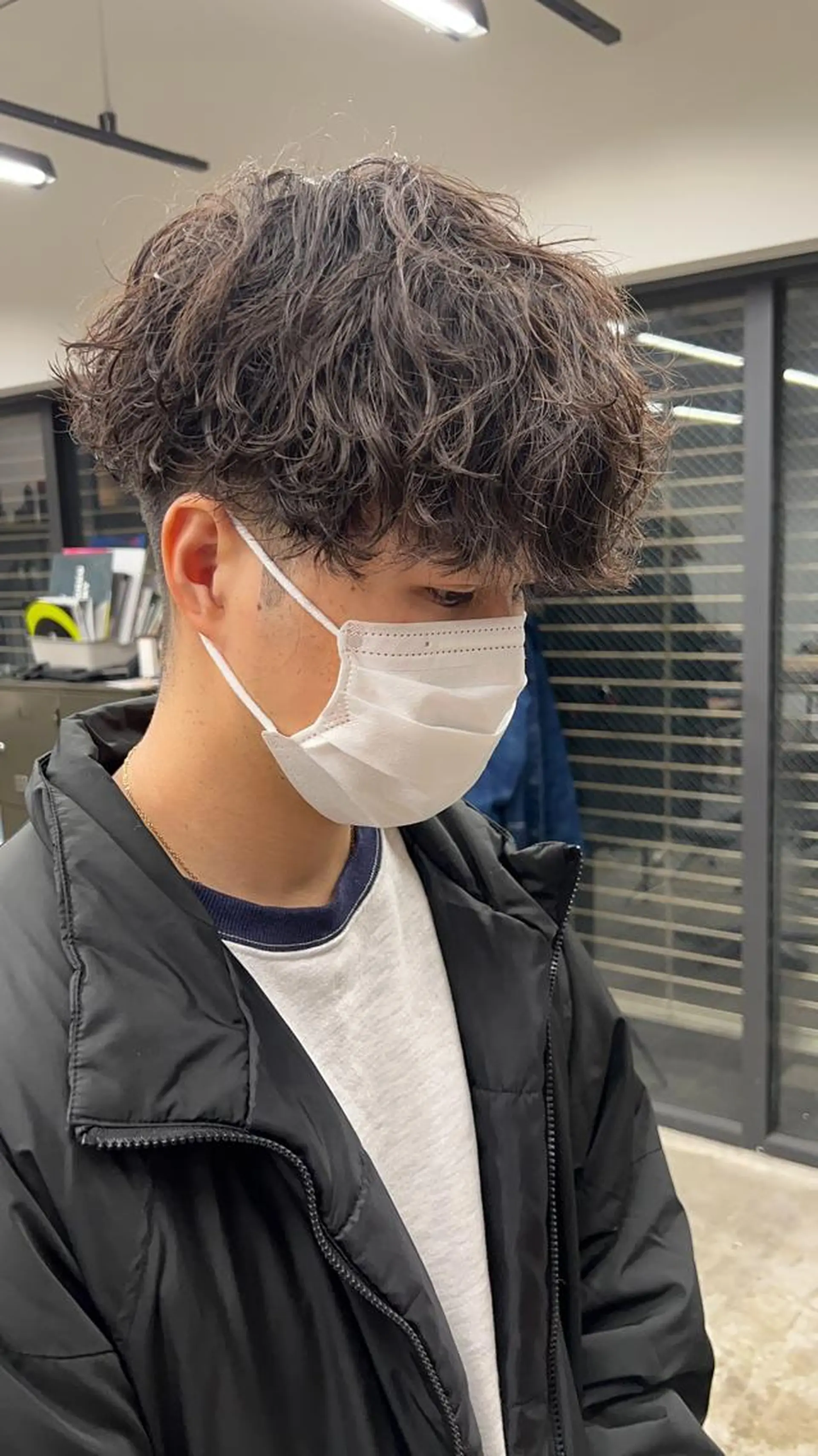 ショート パーマ カット パーマ トリートメント ✂︎メンズ特化✂︎ KAYAのヘアスタイル