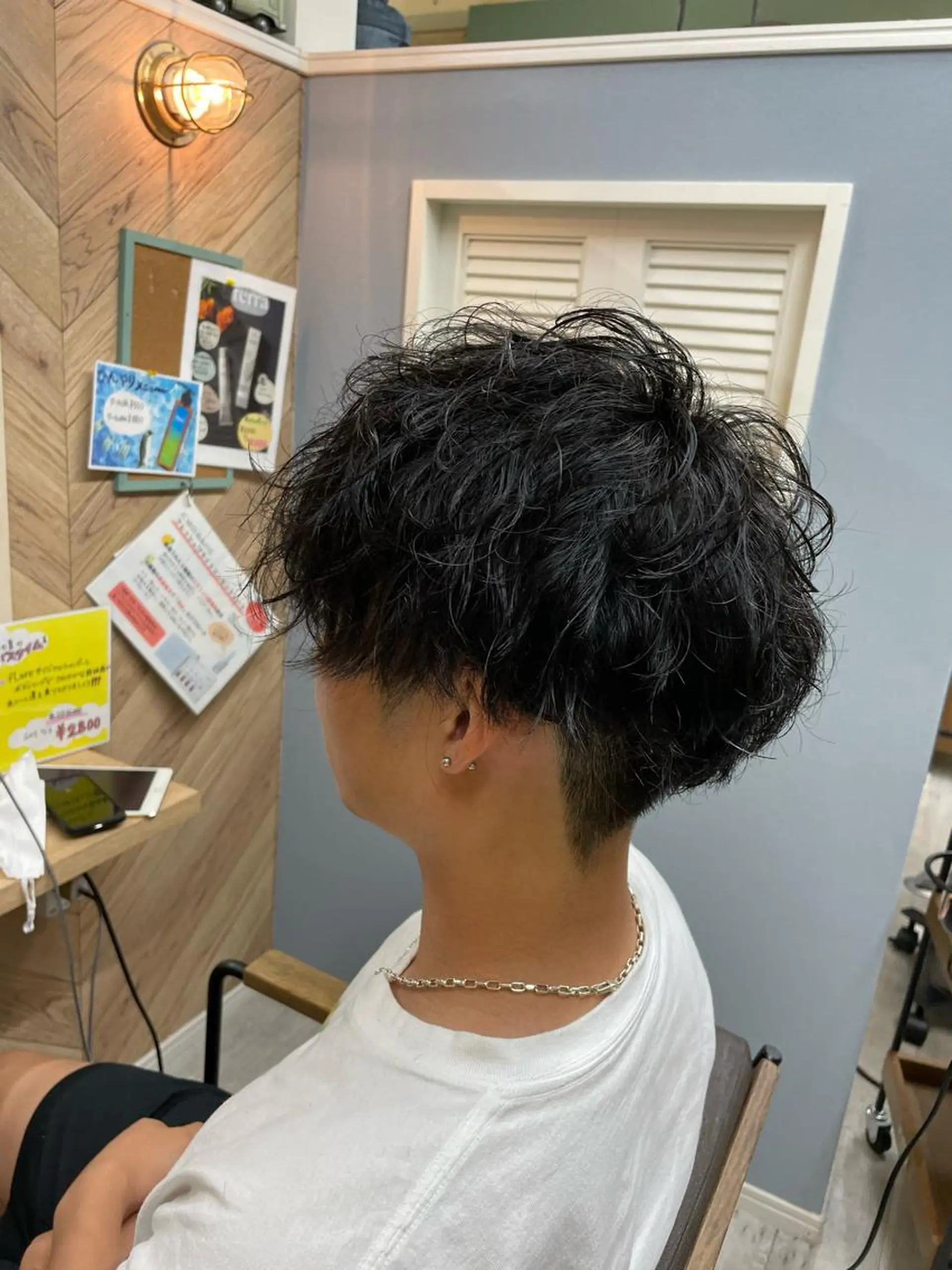 パーマ メンズ 犬飼 幸志のヘアスタイル