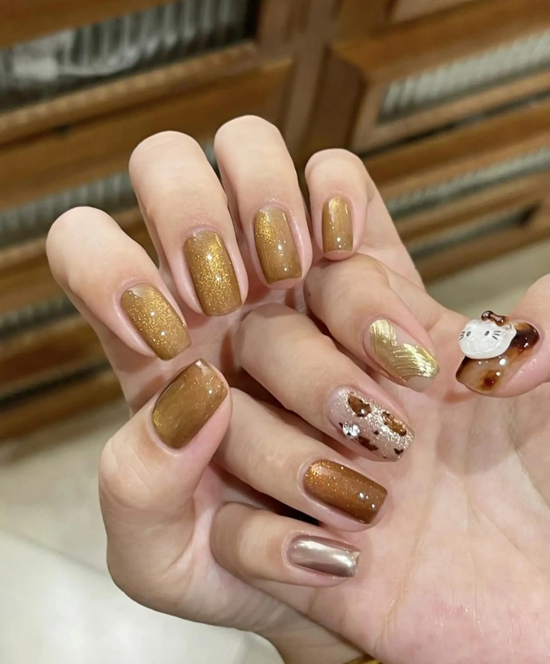 ネイル ハンドネイル ハンドケア 🍑 momo_nailのネイルデザイン