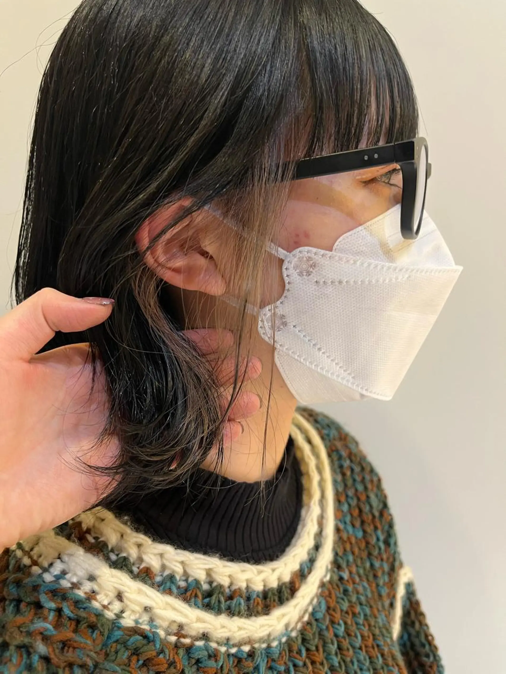 ミディアム 💠つたふうか/ 韓国/メンズヘア💠のヘアスタイル