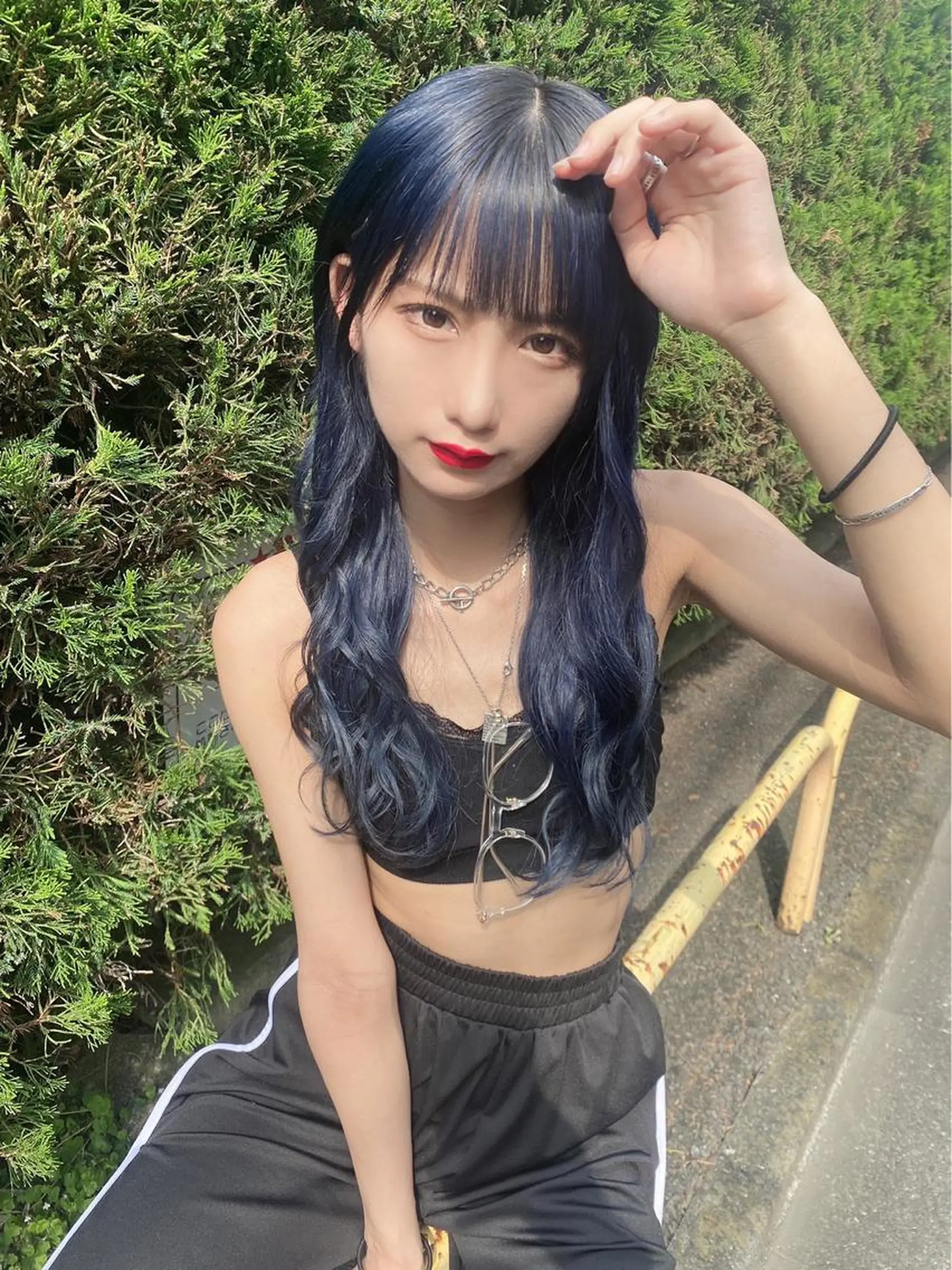 ロング カラー ヘアカラー トリートメント ハイトーン/ウルフ /小澤凌祐🦕のヘアスタイル