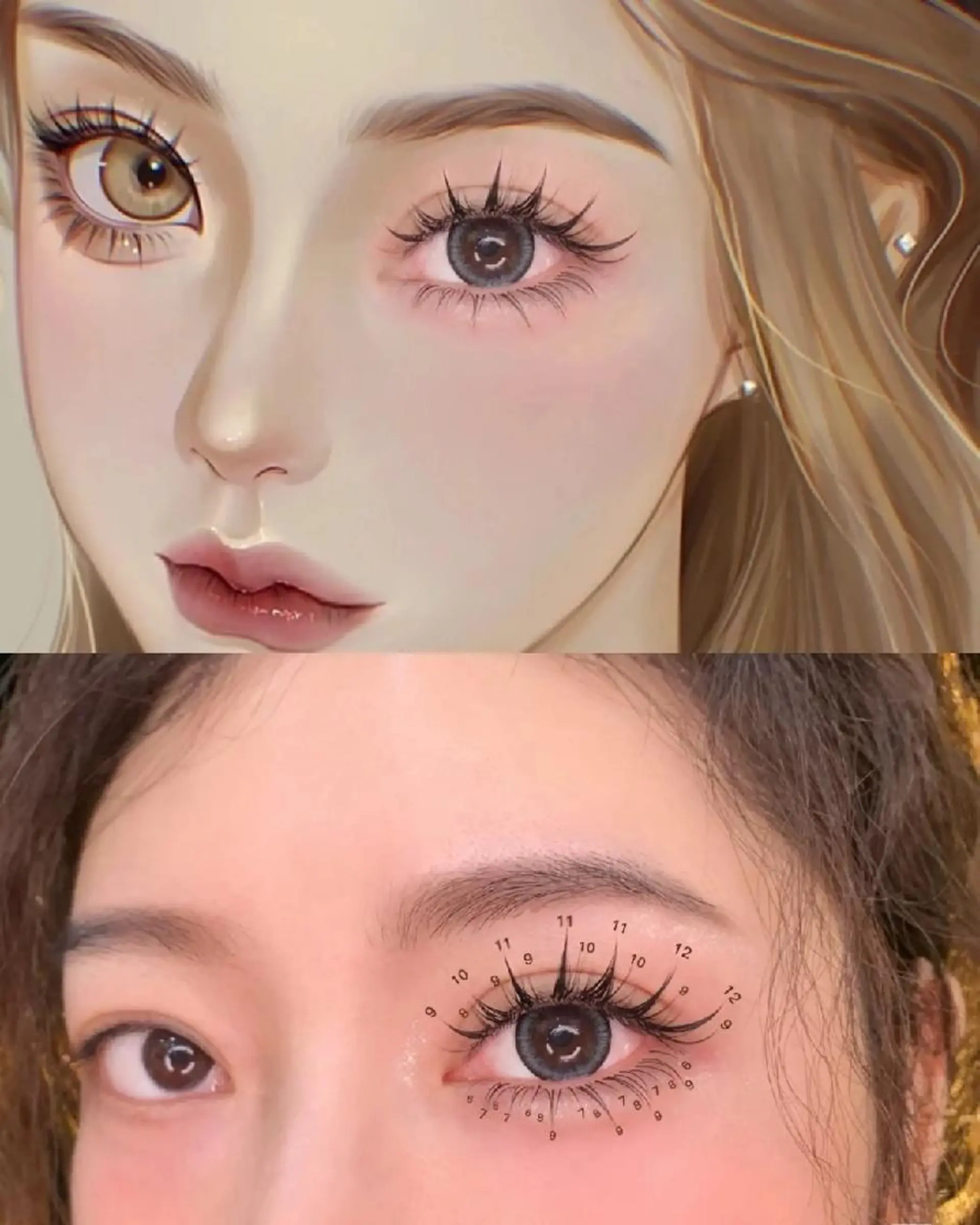 マツエク・マツパ YU NAのマツエク・マツパデザイン