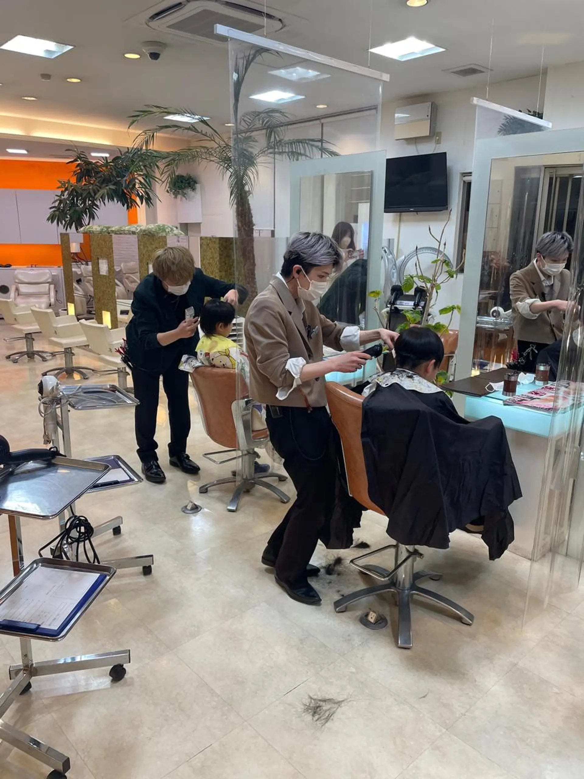 メンズ 大宮｜メンズカット ダブルカラー｜パーマのヘアスタイル