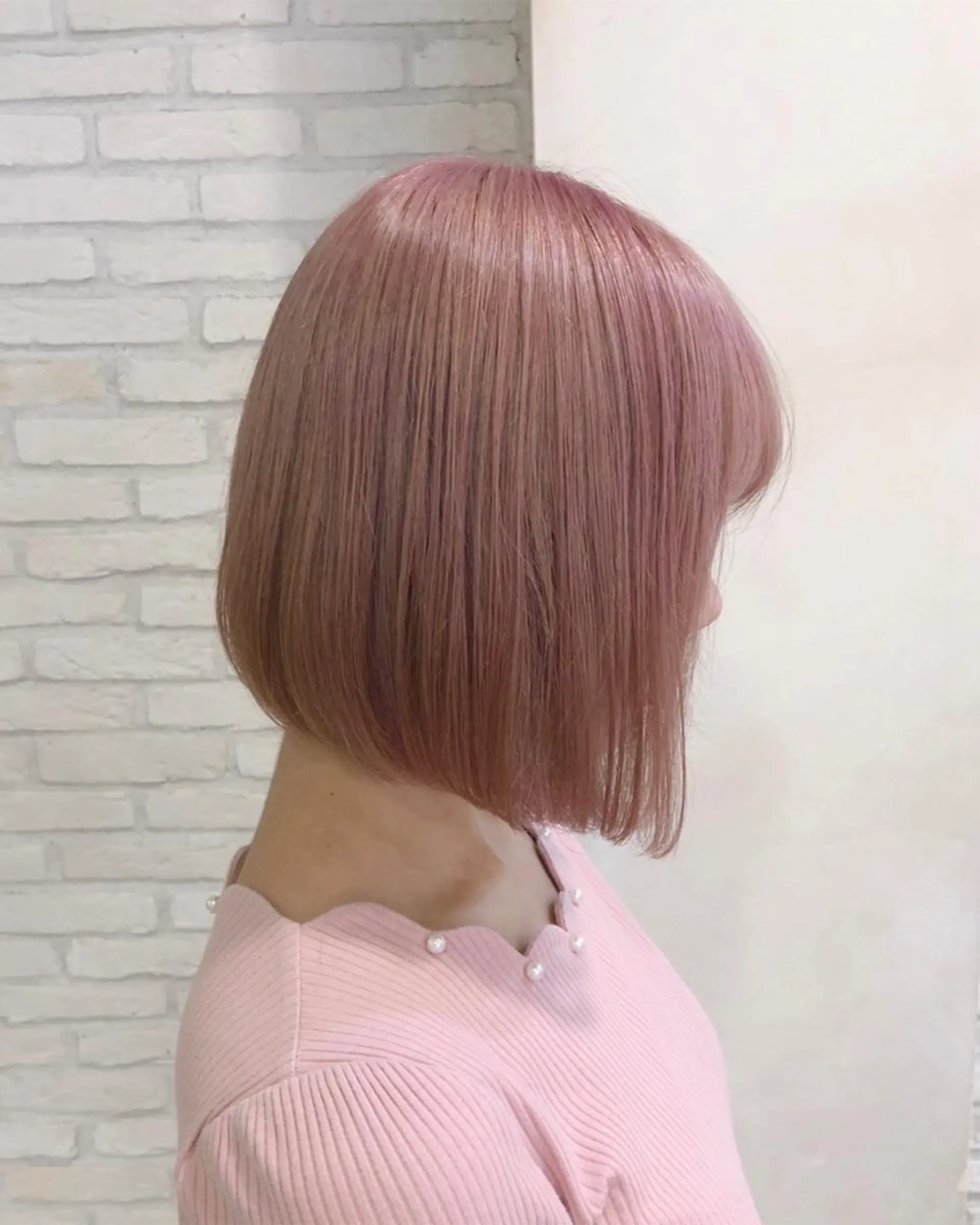 ミディアム カラー ブリーチ HAUS 片山みほのヘアスタイル