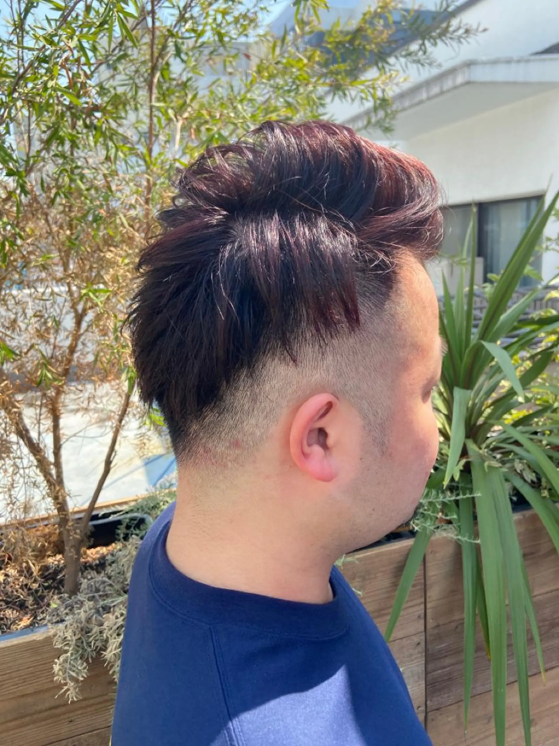 ショート カラー パーマ ヘアアレンジ メンズ キッズ ネイル マツエク・マツパ ビジネス メンズインナーカラー マッシュ メンズウルフカット アッシュ times salon名駅所属・久木原 ゆりのヘアスタイル