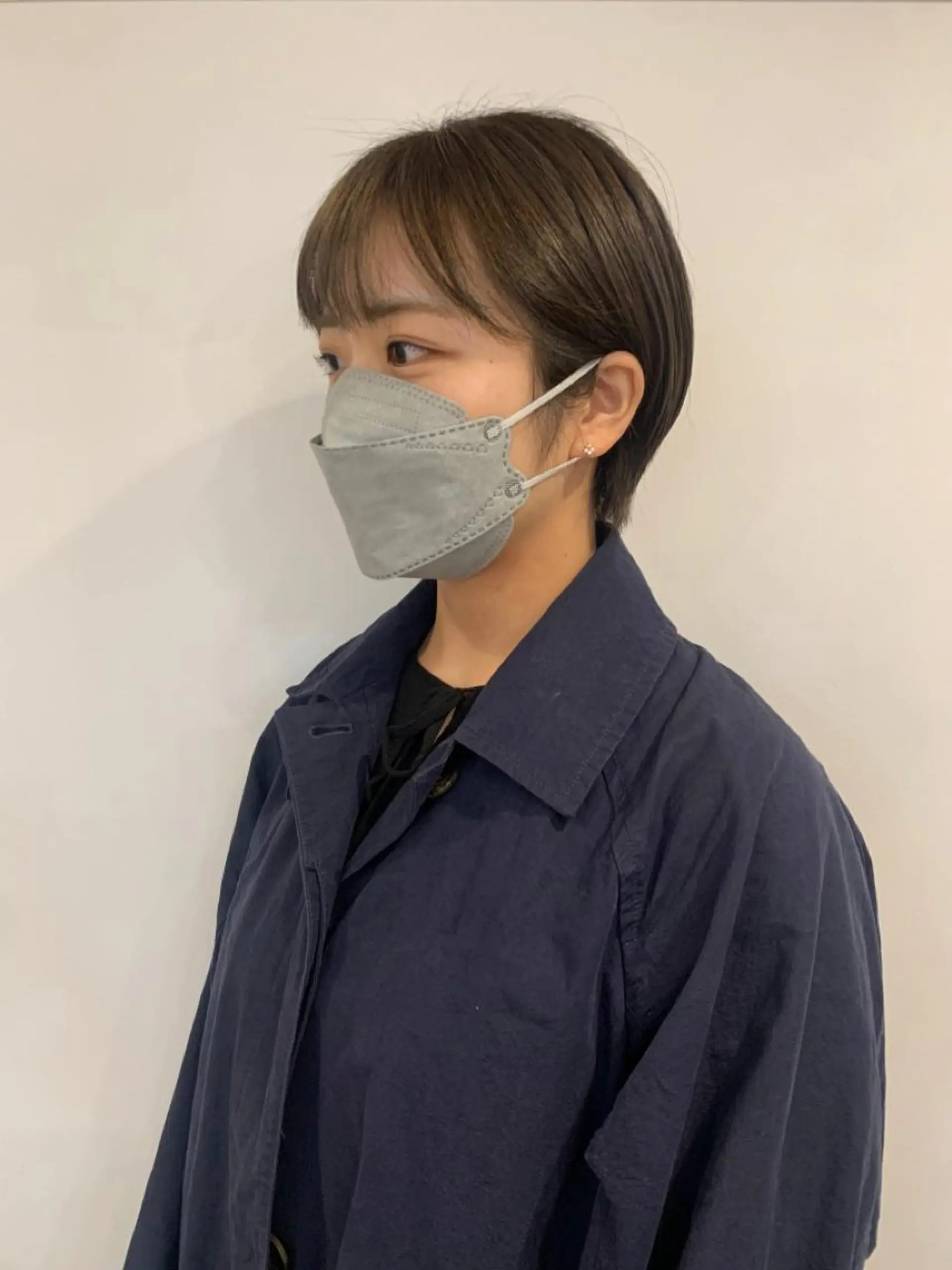 ショート フクシママユ / 柔らかカラーのヘアスタイル