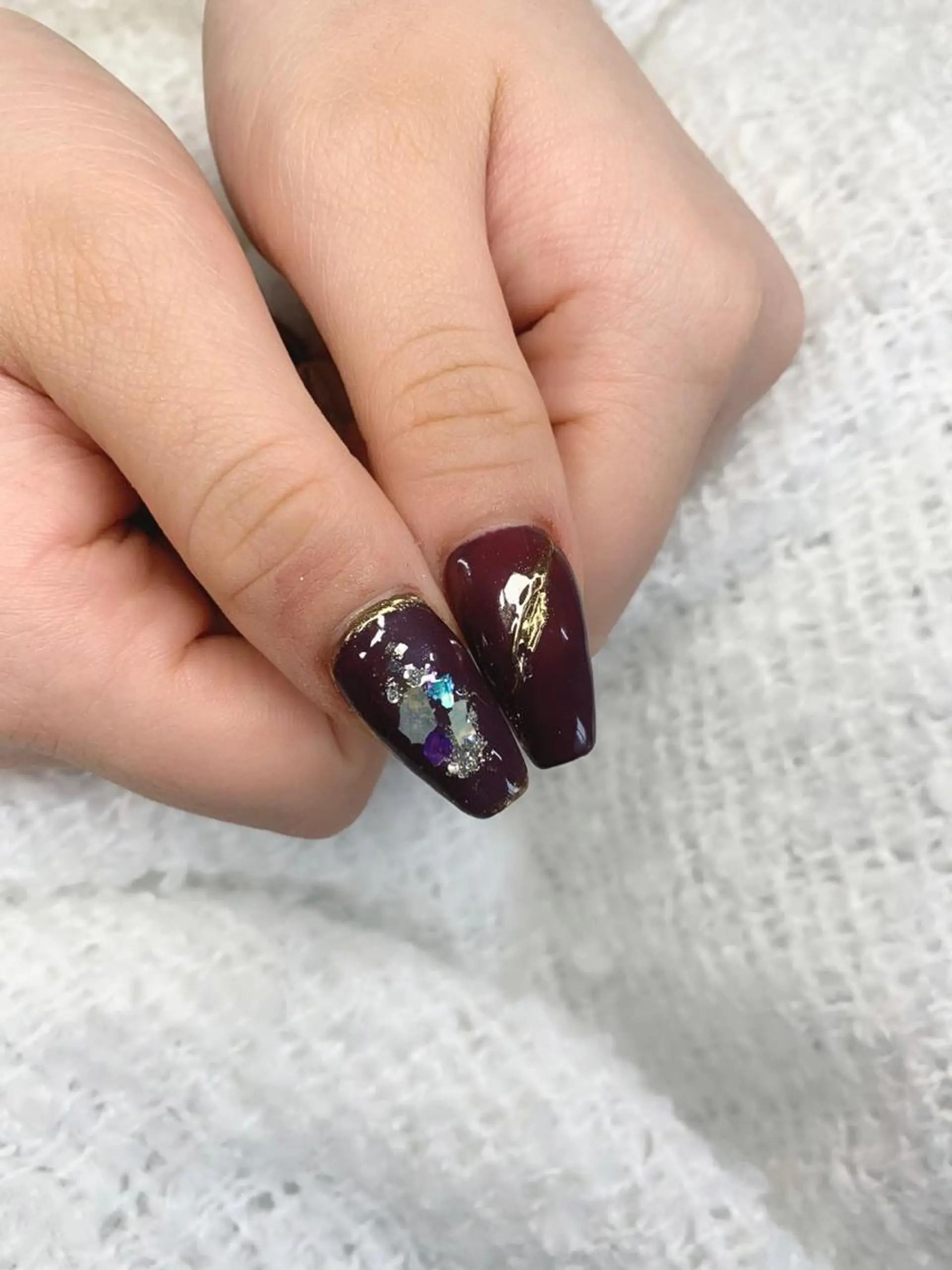 ネイル 長さ出し スカルプネイル *･*MIMnail 1号店･*:･*のネイルデザイン