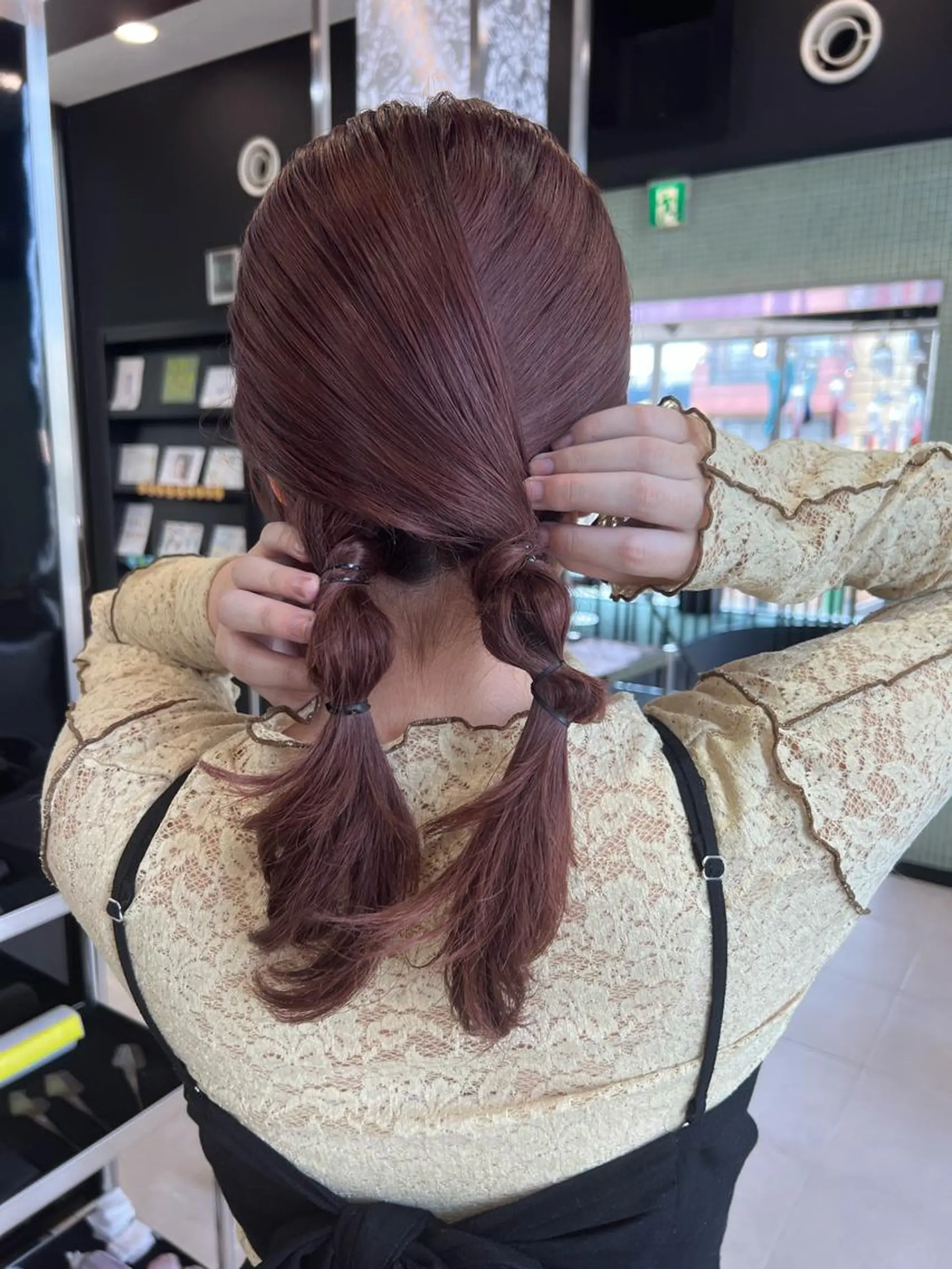 ヘアアレンジ 中本 日葵梨のヘアスタイル