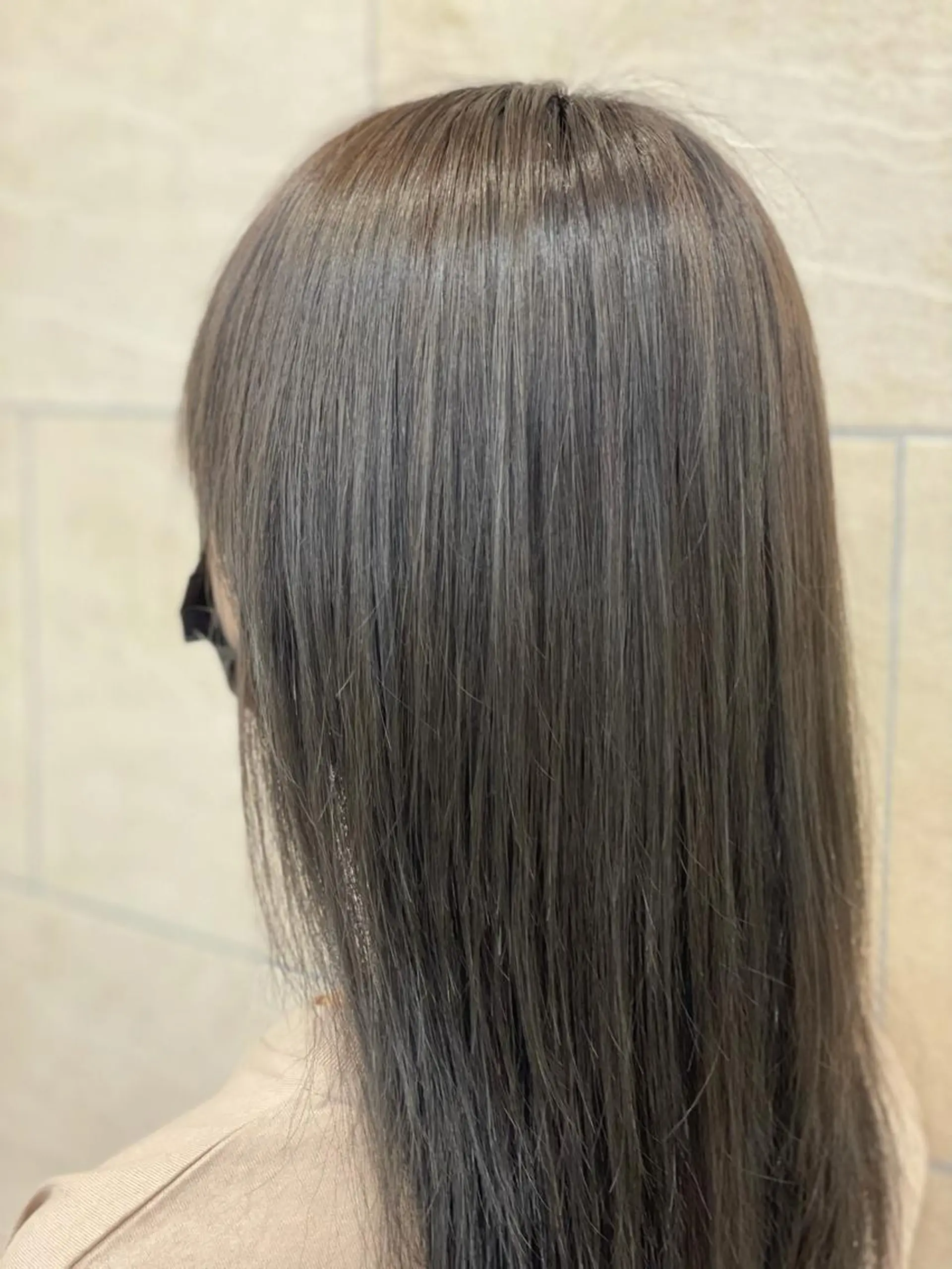 ロング カラー グレージュ mee.表参道所属・ボブ/ショート /パーマ/shinのヘアスタイル