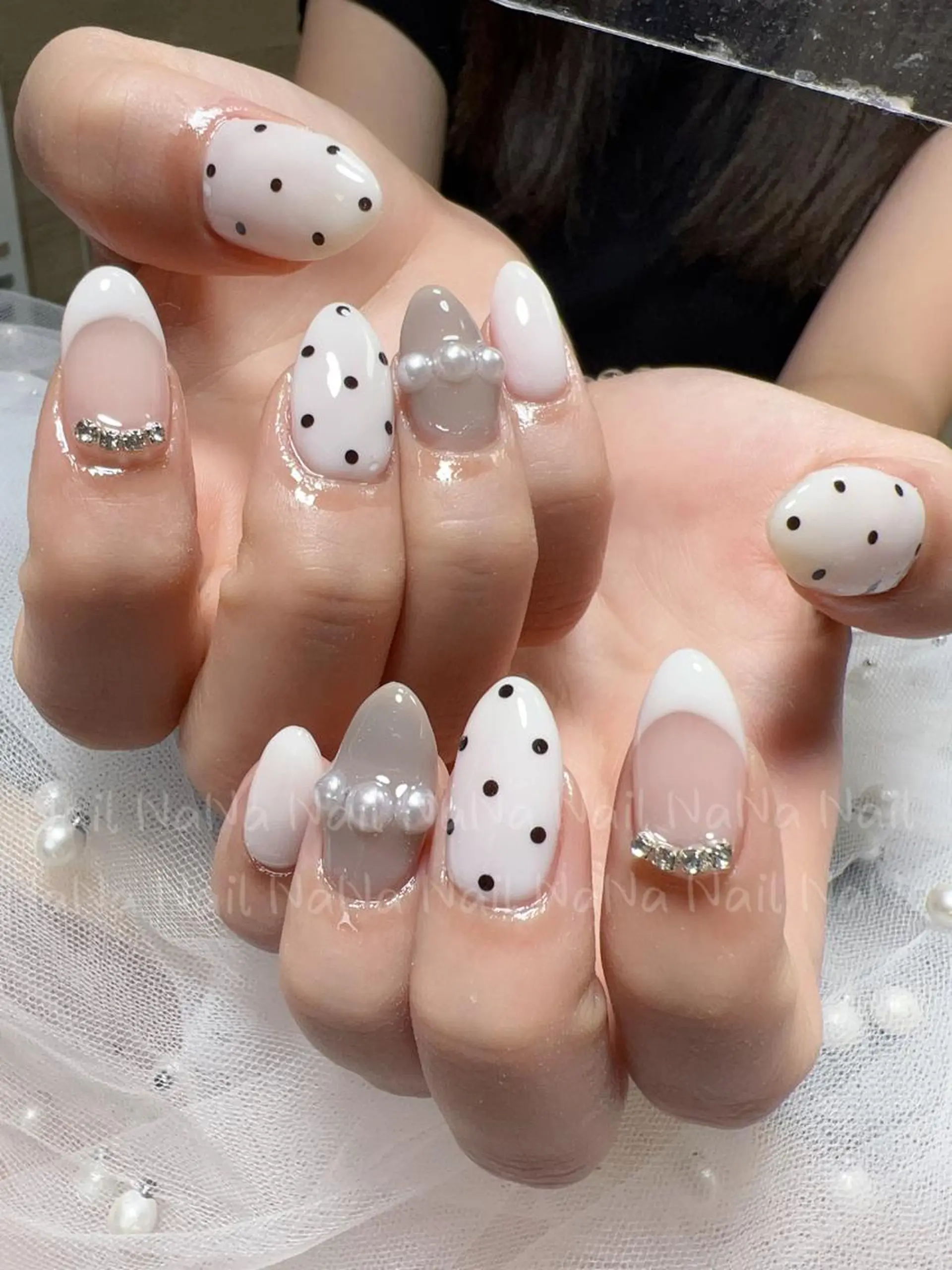 ミディアム カラー ネイル ハンドネイル Nail NaNaのネイルデザイン