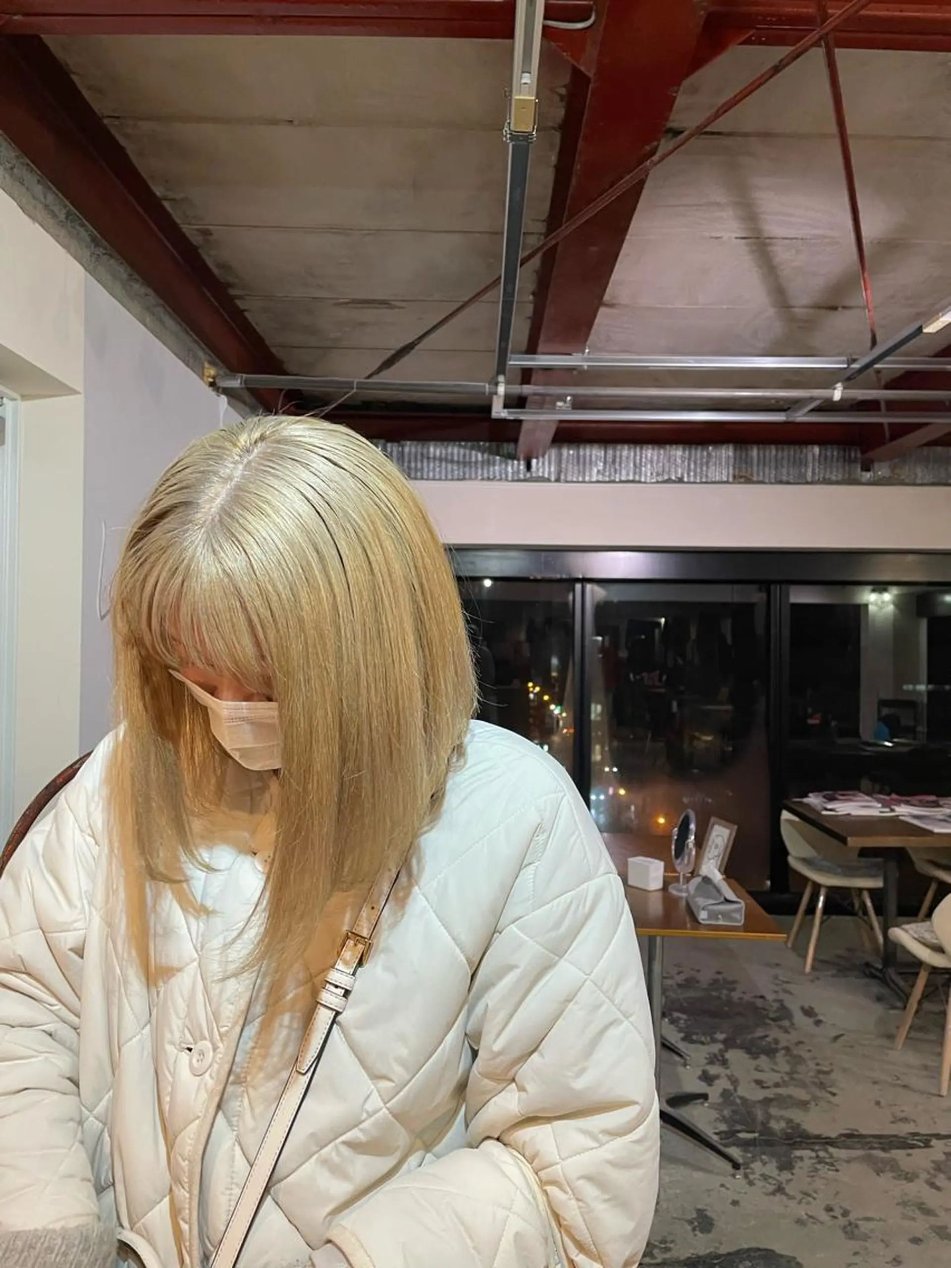 カラー La fith hair ray 札幌店所属・顔まわり/W カラー/リョウのヘアスタイル