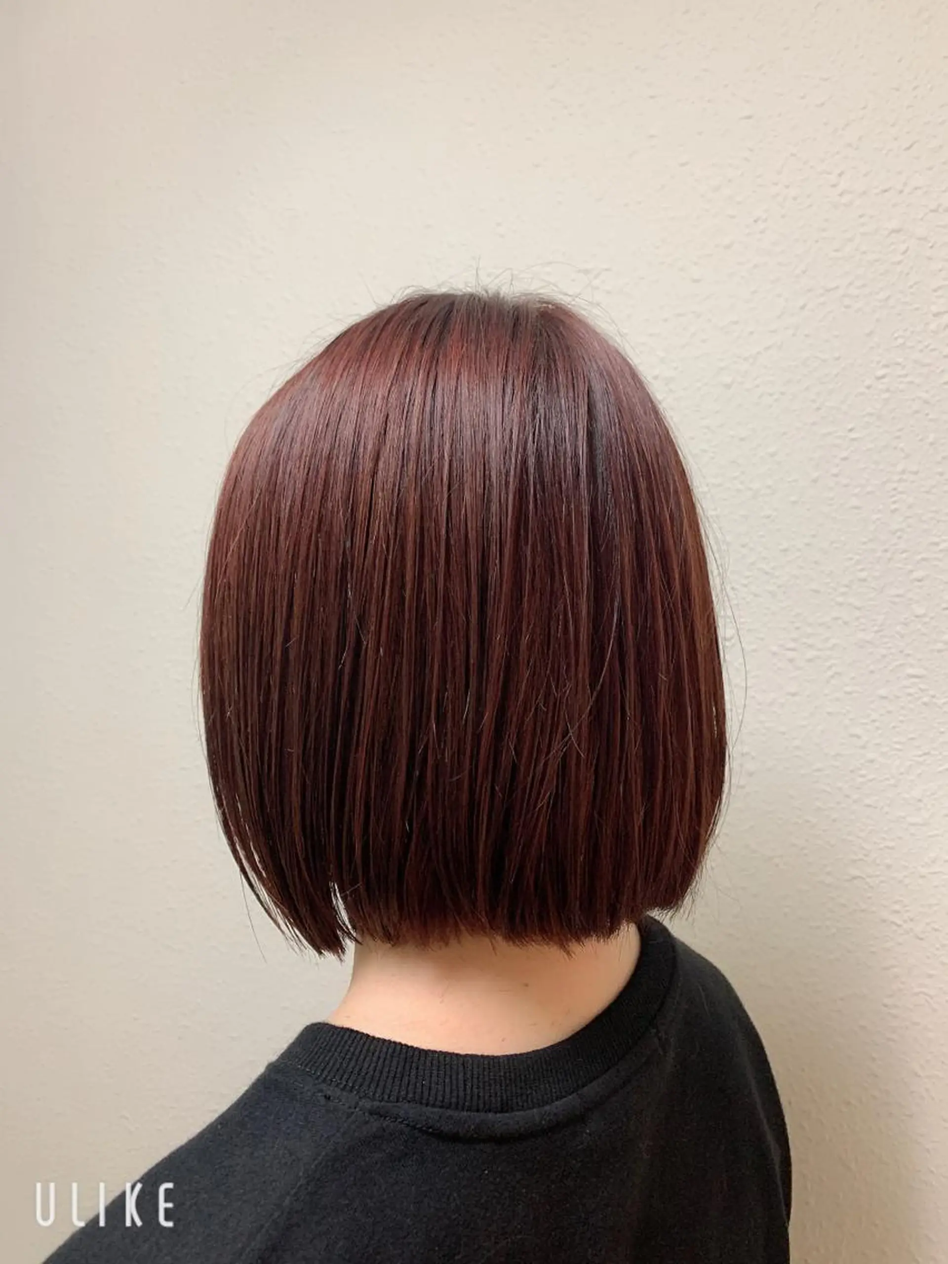 ミディアム カラー エンドウ　ミノリ🤎 /半個室/レイヤーのヘアスタイル