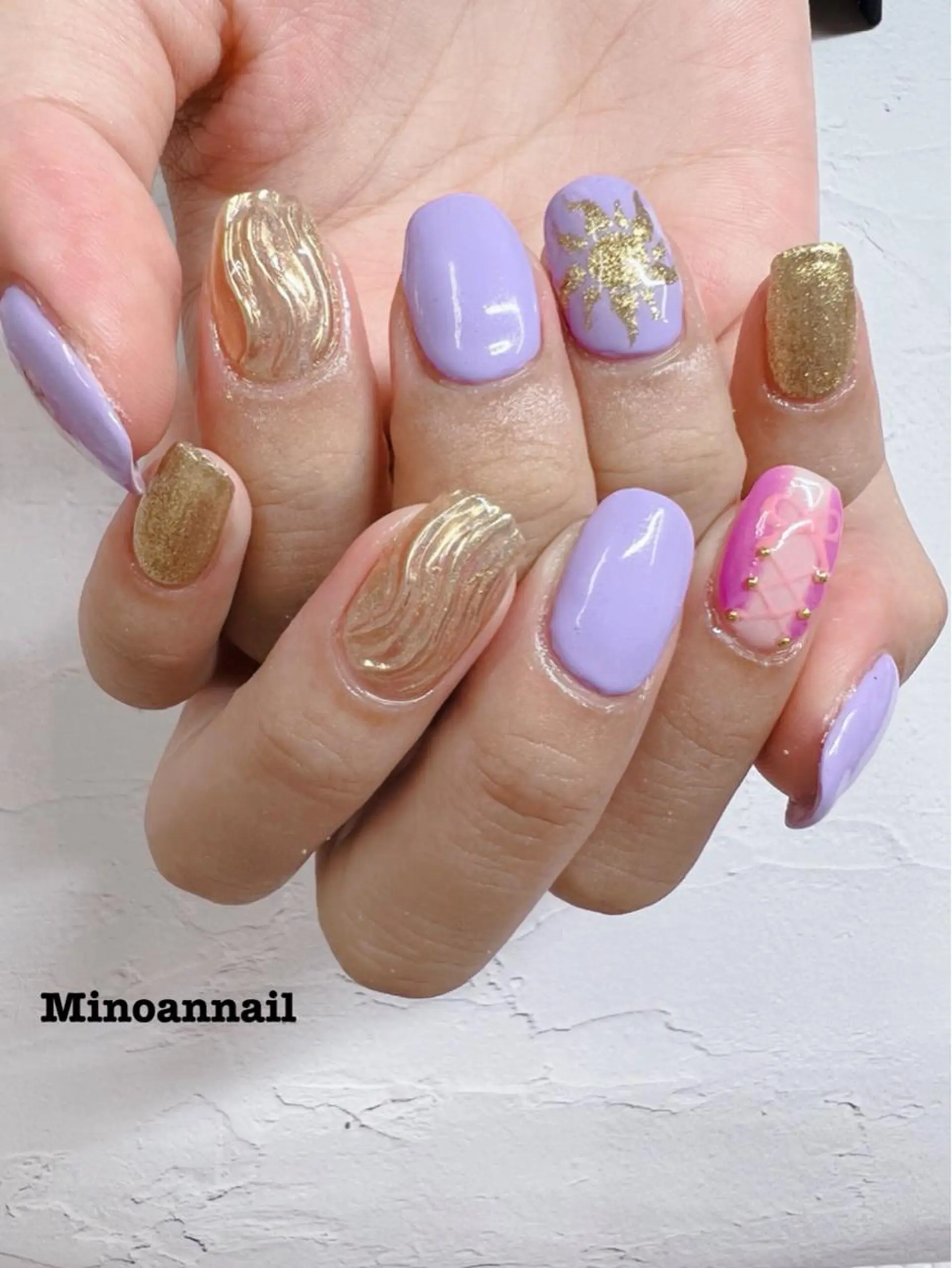 ネイル 美ノ庵ネイルサロン メトロポリタン前店のネイルデザイン