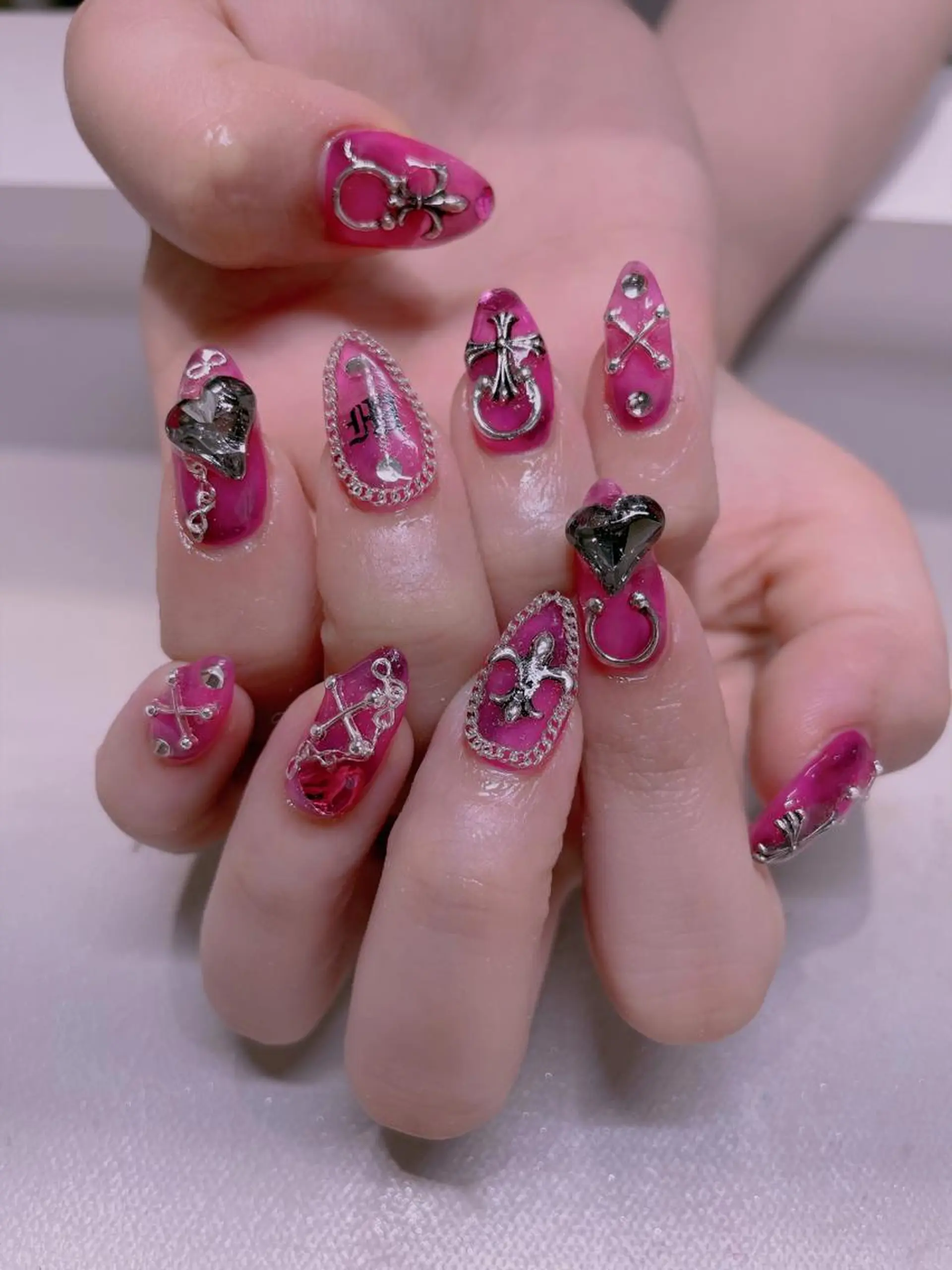 ネイル 長さだし専門店 M2　rikaのネイルデザイン