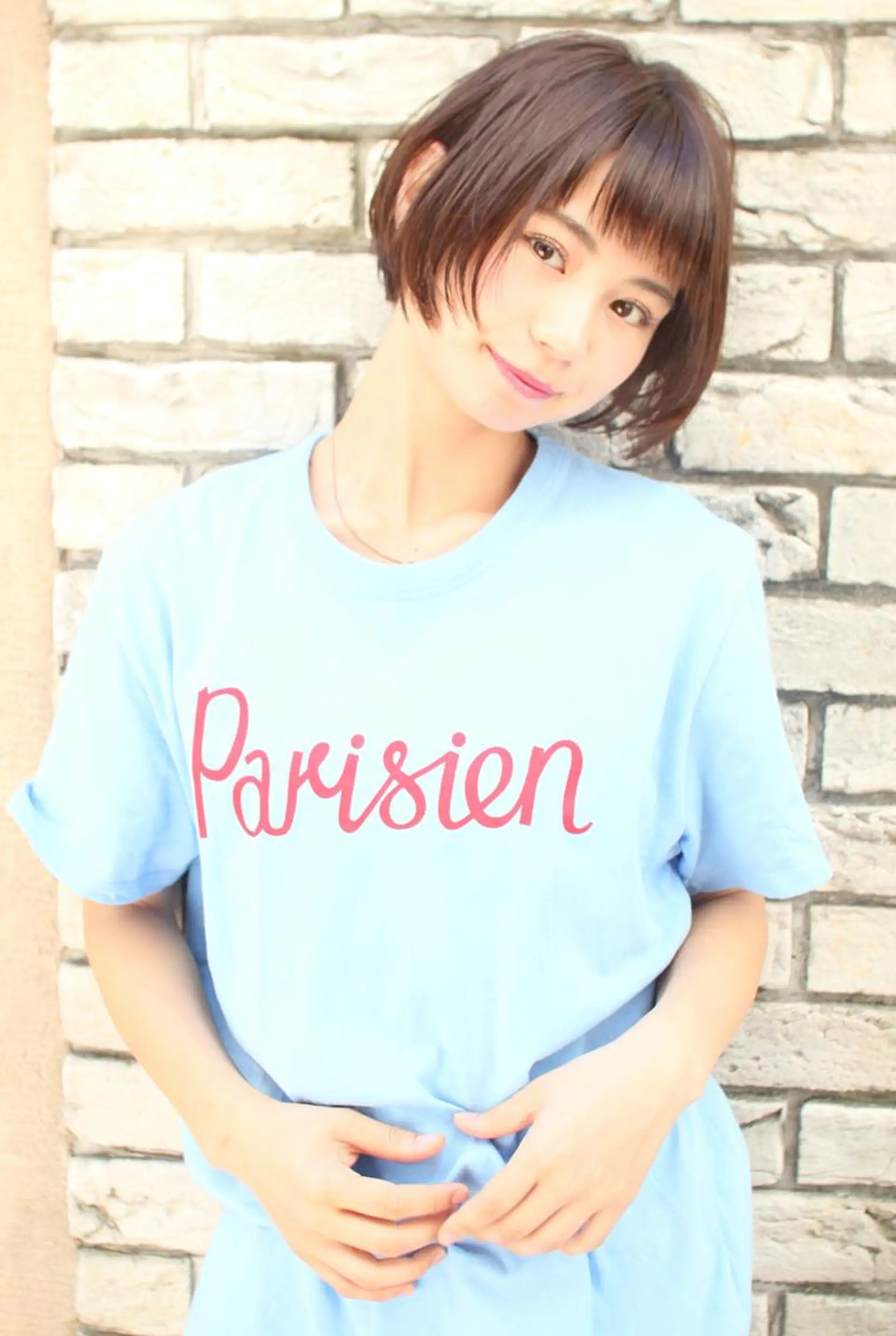 ショート カラー 羽田 ひろむのヘアスタイル