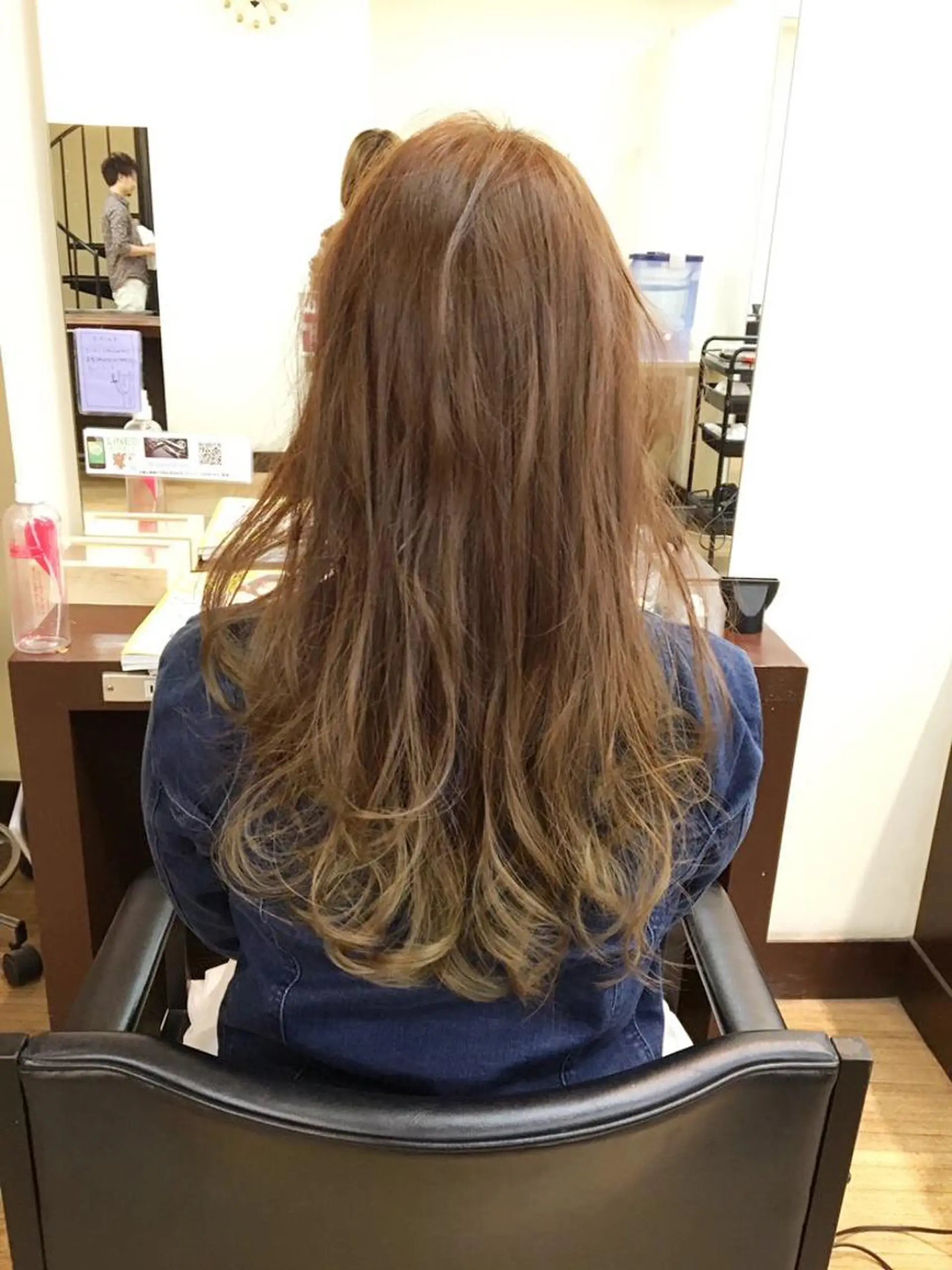 カラー グラデーションカラー 萌花 moeka /韓国/レイヤーのヘアスタイル