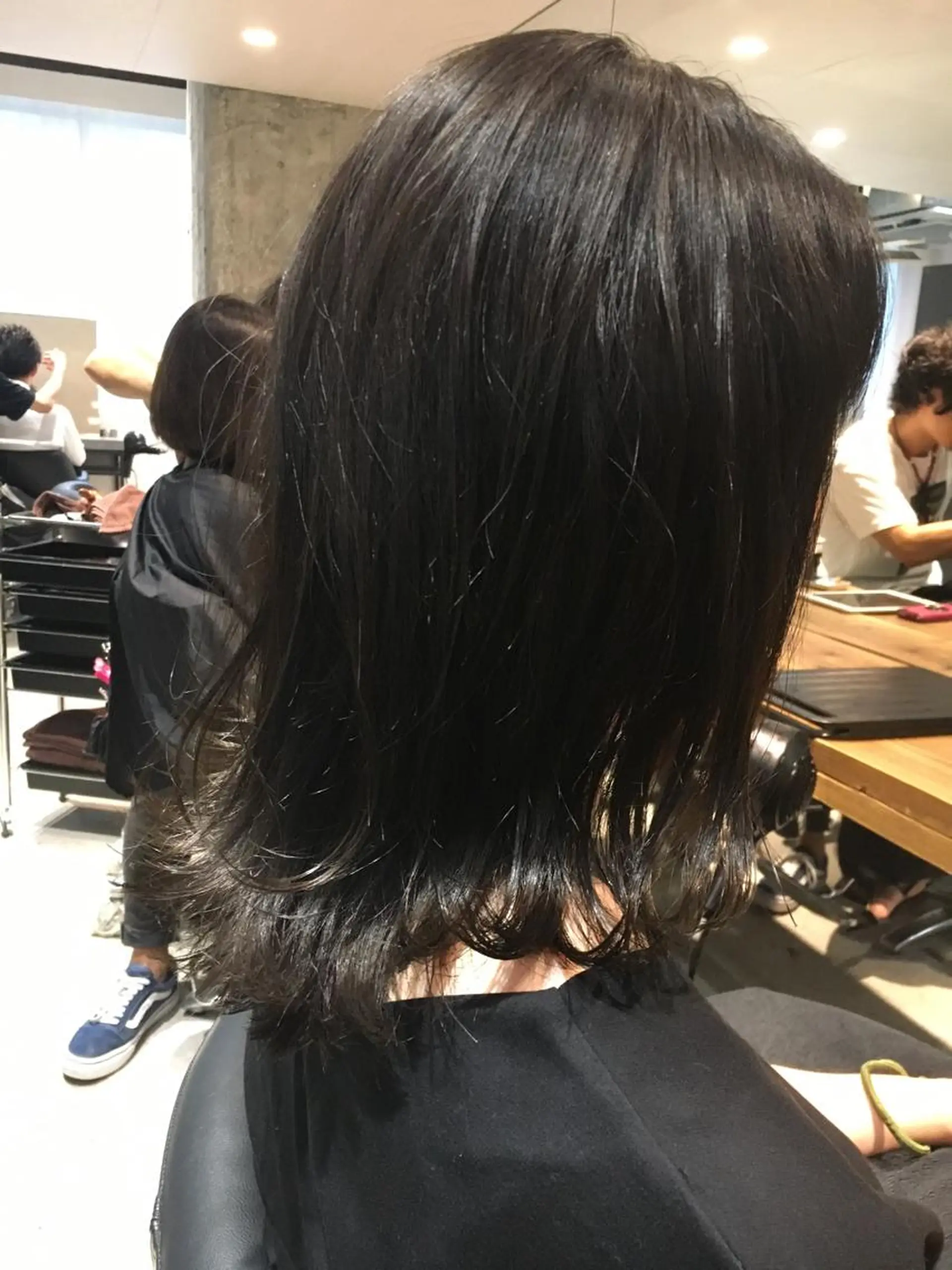 ミディアム カラー カット ヘアカラー トリートメント 髪質改善ULTOWA ✨松井　美幸のヘアスタイル