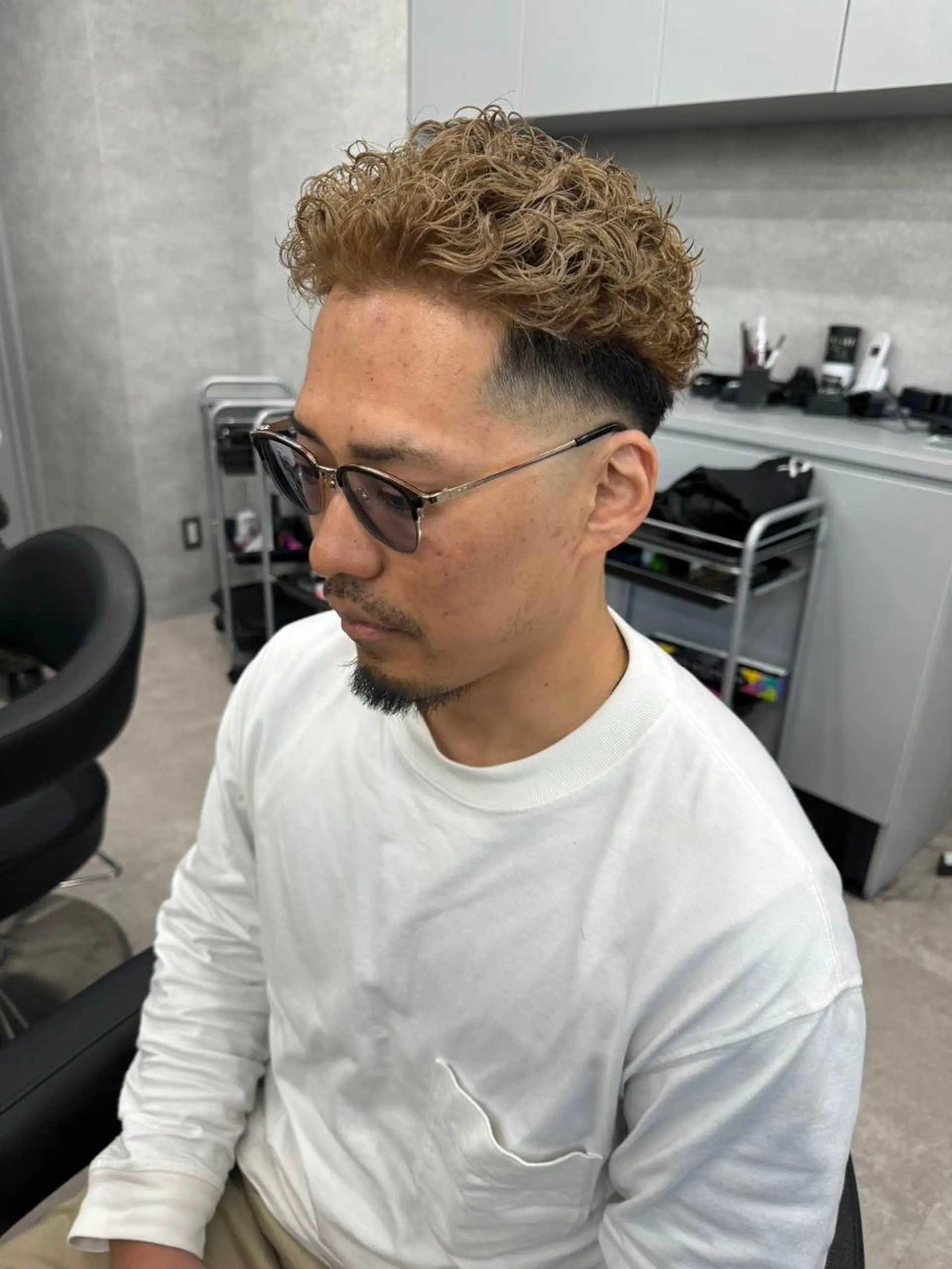 メンズ パーマ ⚡️渋谷⚡️ メンズパーマ⚡️のヘアスタイル