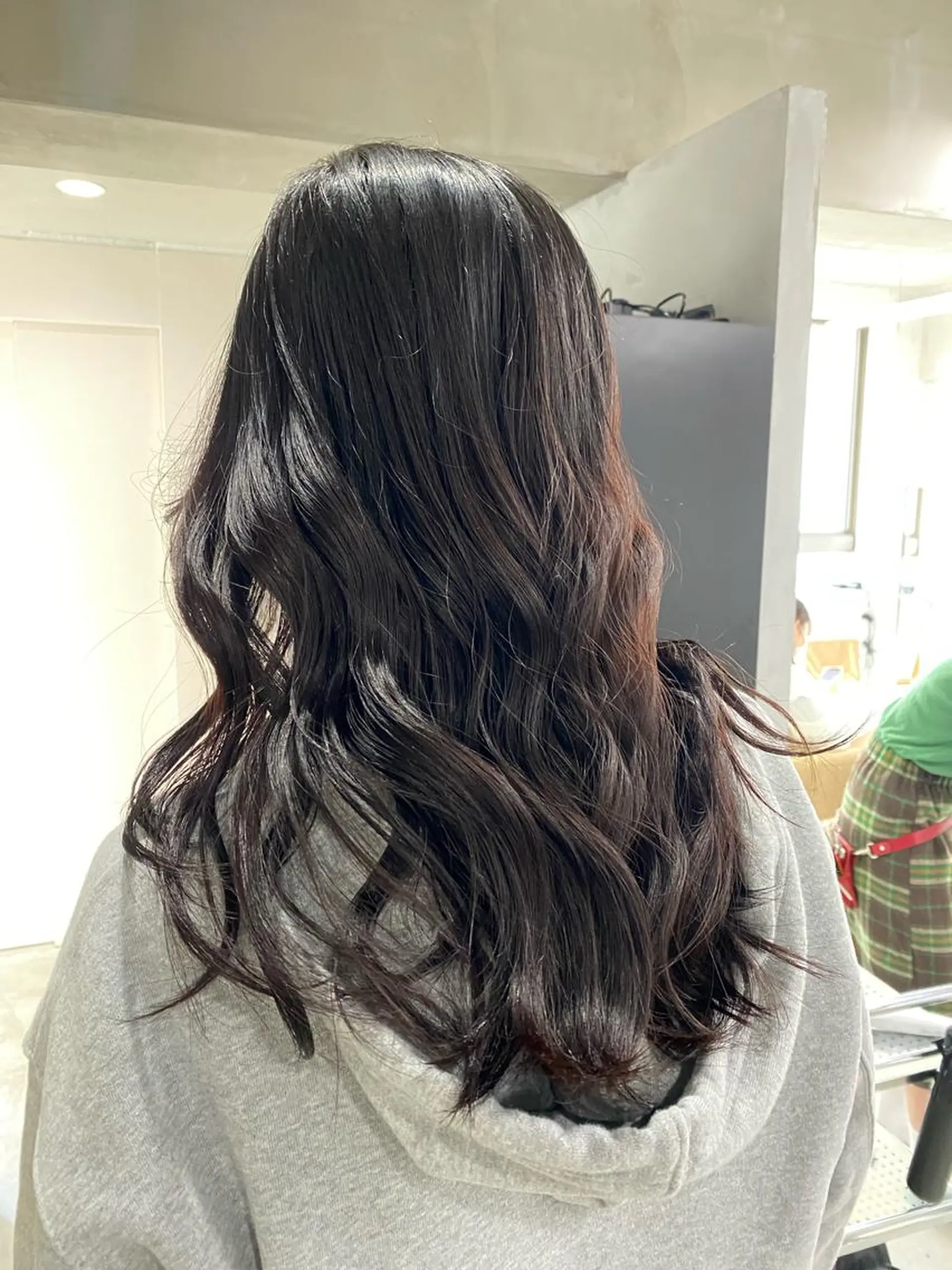 セミロング カラー 田代 佳穂のヘアスタイル