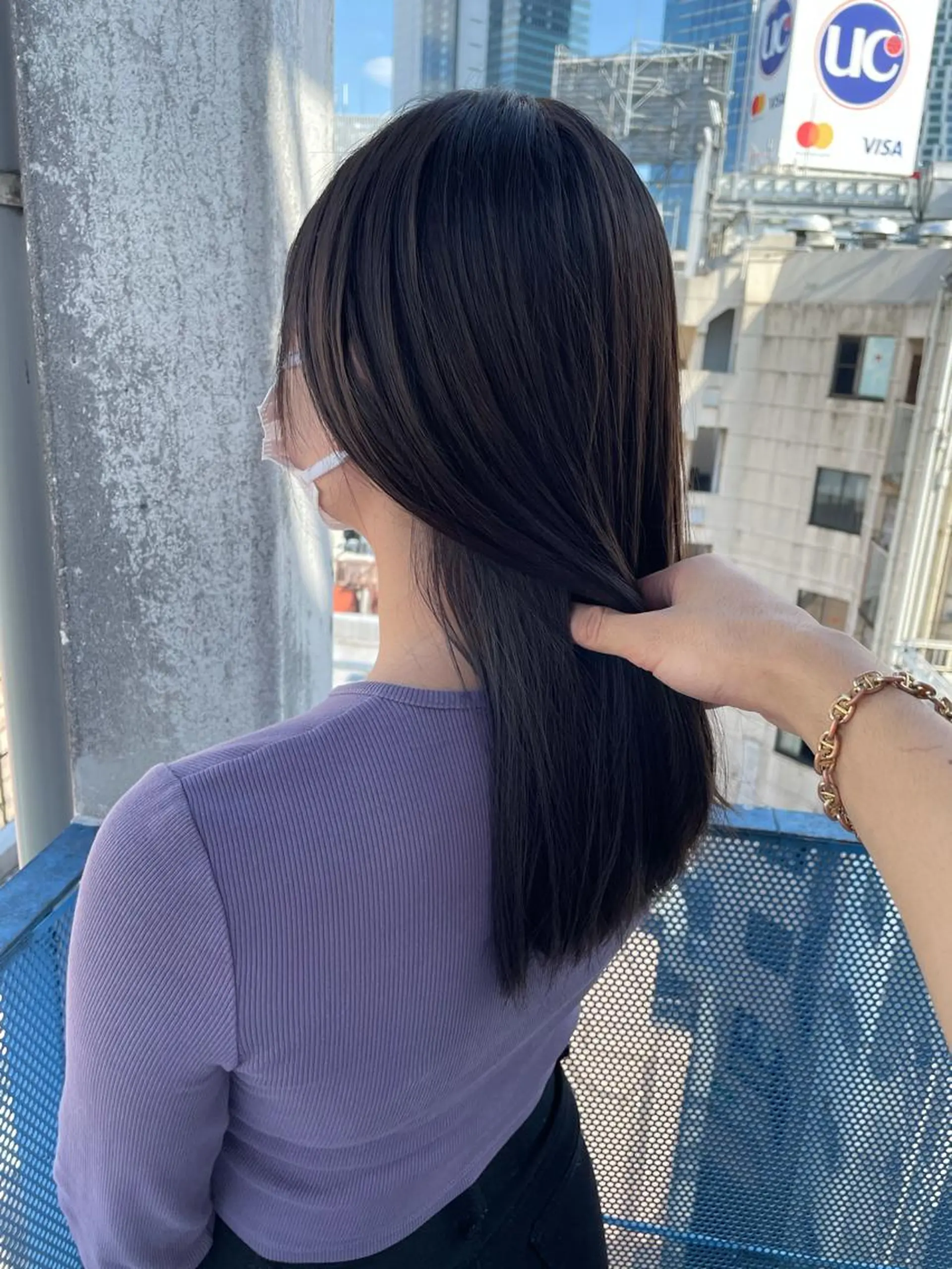 ロング カラー ヘアアレンジ salowin新宿East3階所属・艶美髪/髪質改善 /縮毛矯正/木元渓太のヘアスタイル