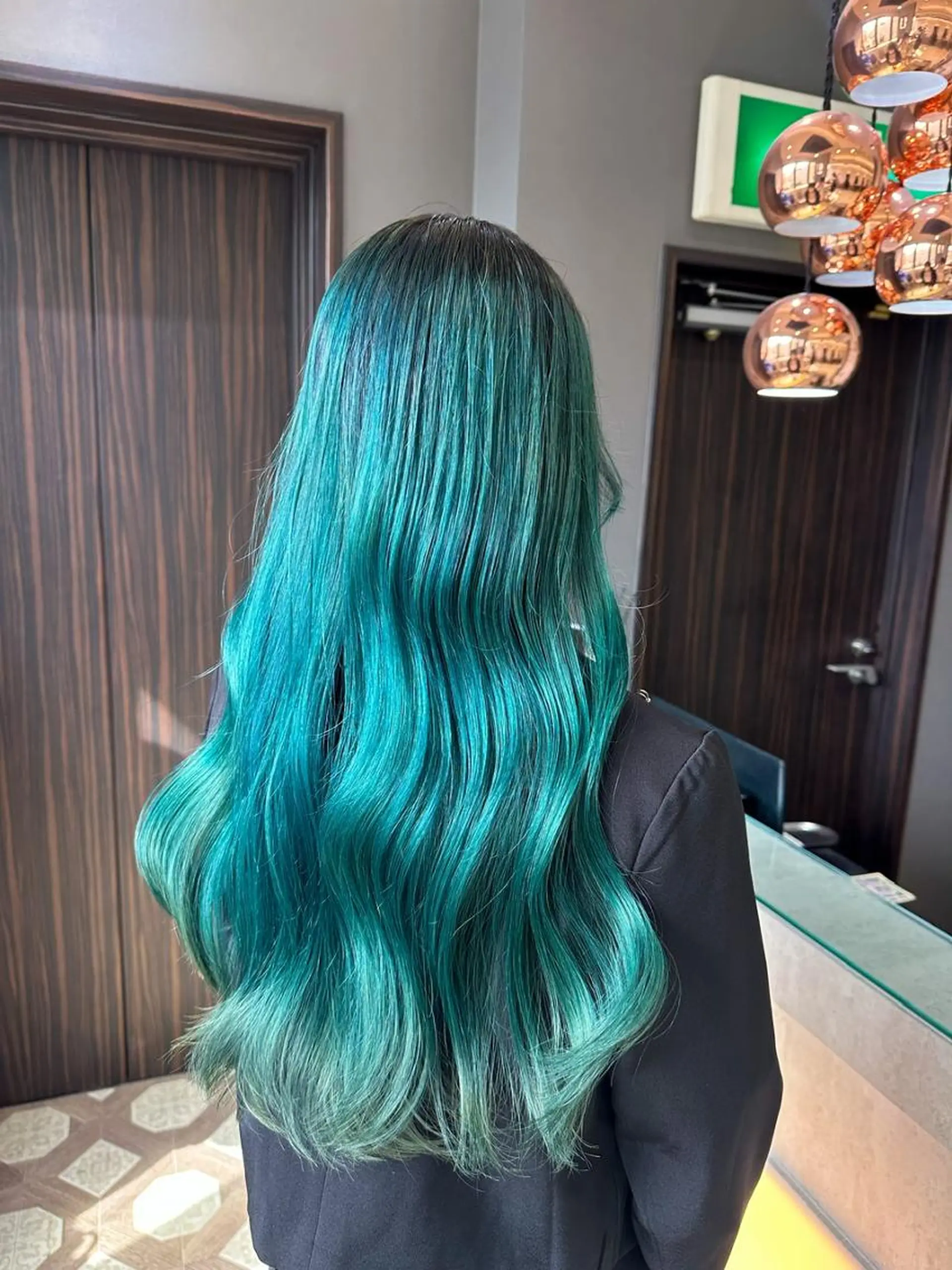 セミロング カラー ヘアカラー トリートメント JILL by GiseL/天神のヘアスタイル