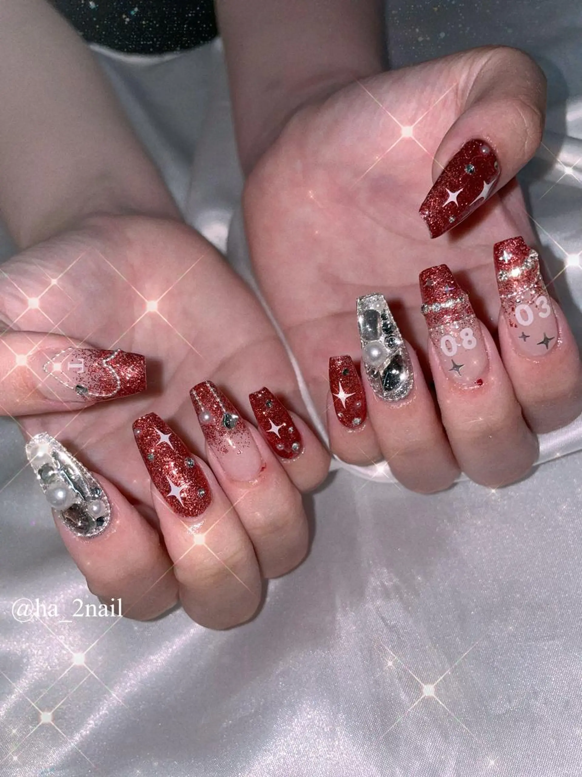 ネイル NAIL and EYELASH ALPHA.所属・ALPHA. 姫繇のネイルデザイン