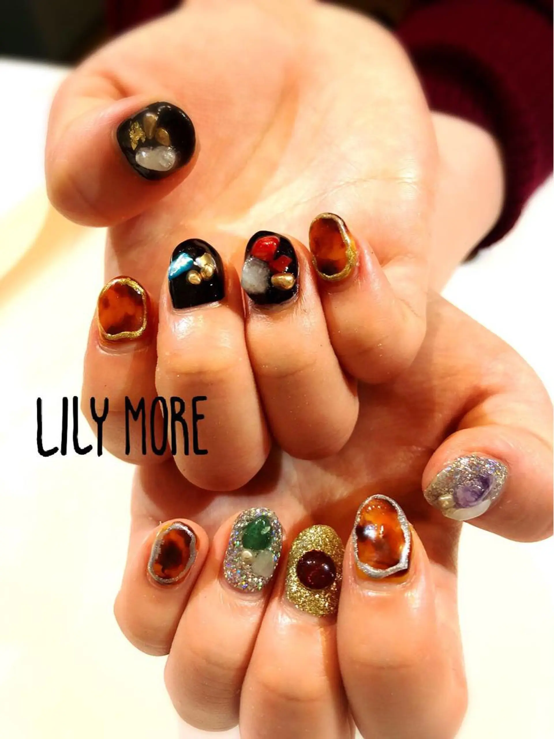 ネイル ニュアンスネイル Lily closetのネイルデザイン