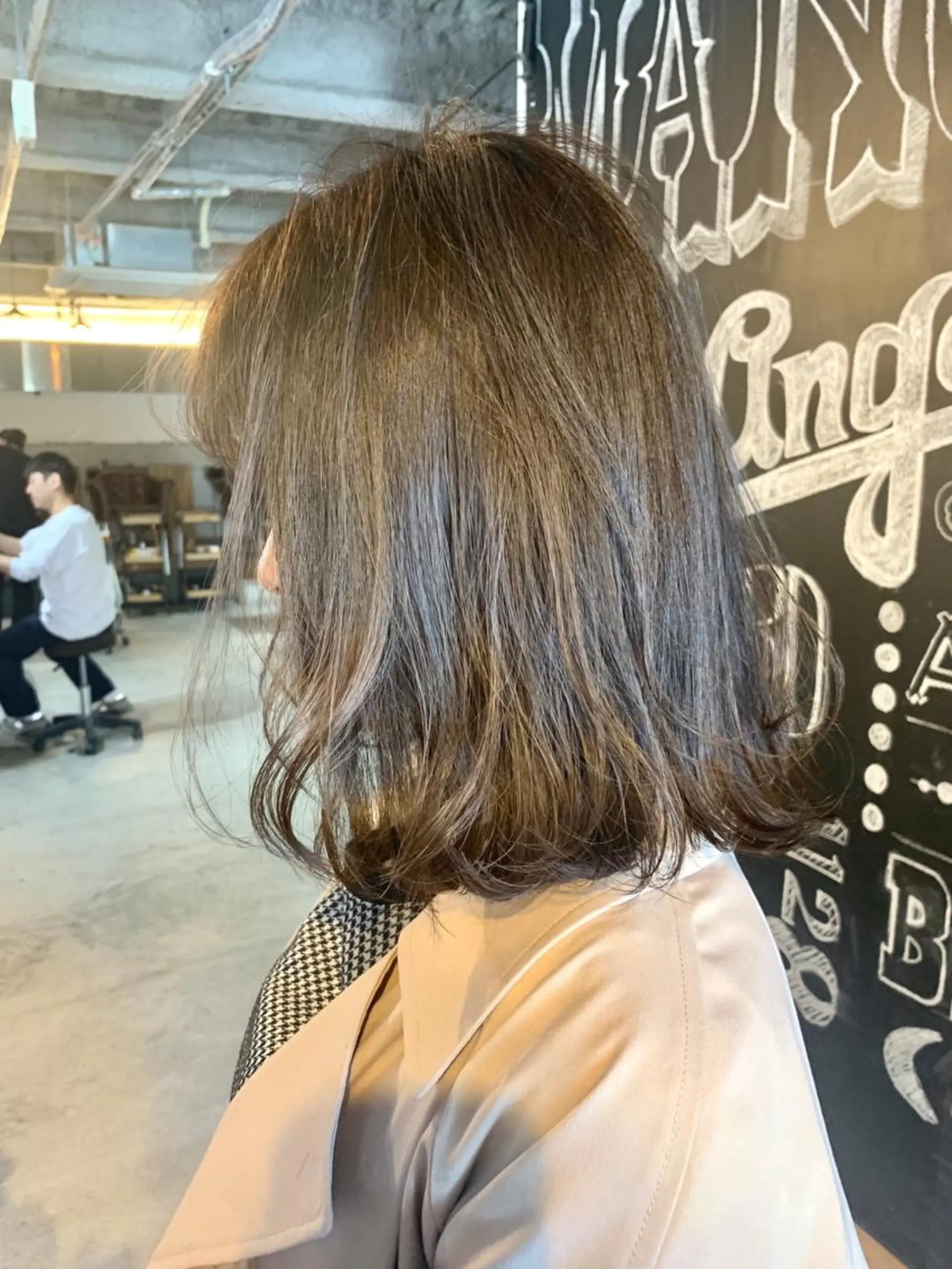 ミディアム カラー メンズヘア/レイヤー /ボブ山内春輝のヘアスタイル