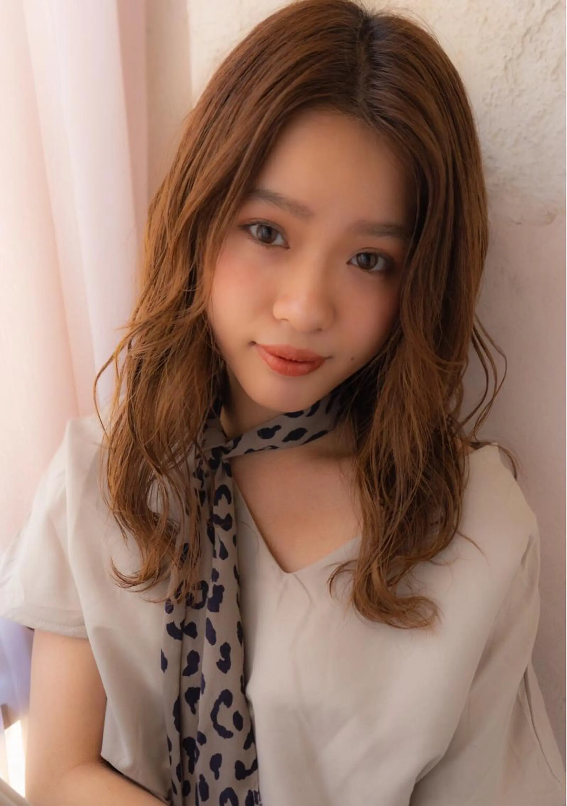 ミディアム カット ヘアカラー トリートメント 代表山口ひな 髪質改善のプロのヘアスタイル